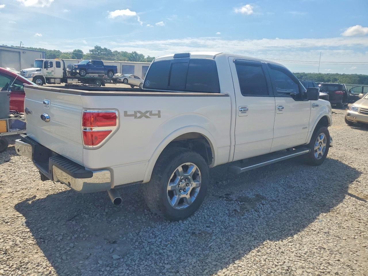 2013 Ford F150 Supercrew White vin: 1FTFW1ET3DKF51339