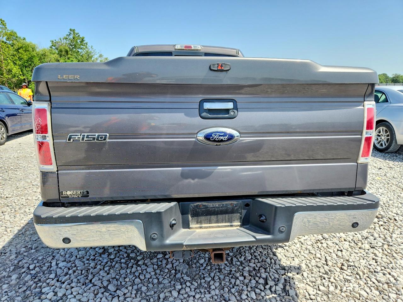 2013 Ford F150 Supercrew Gray vin: 1FTFW1ET3DKF59635