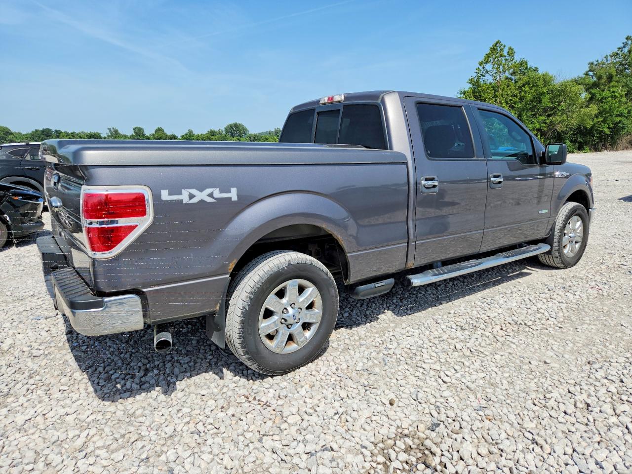 2013 Ford F150 Supercrew Gray vin: 1FTFW1ET3DKF59635