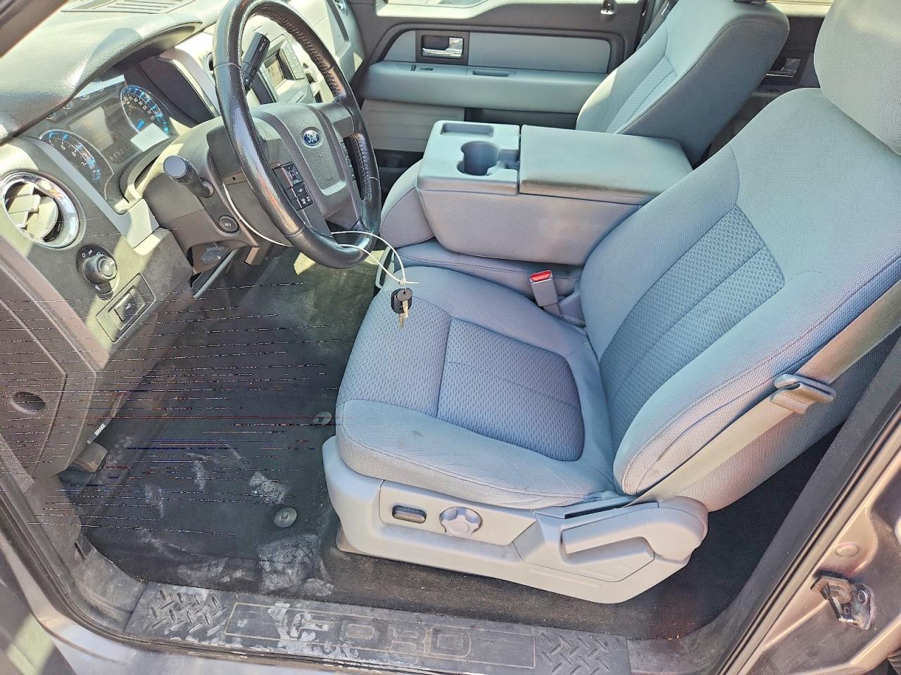 2013 Ford F150 Supercrew Gray vin: 1FTFW1ET3DKF59635