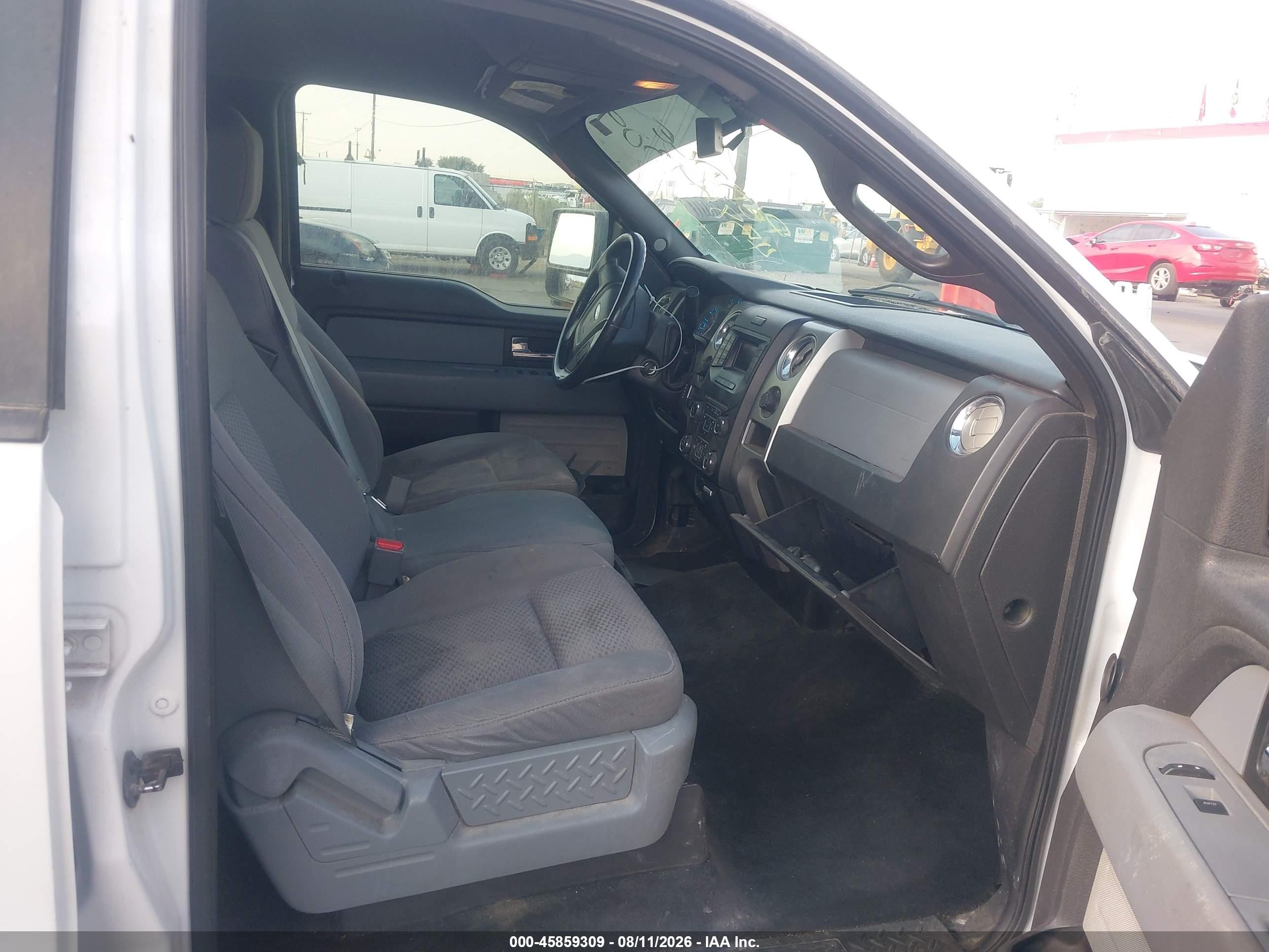 2013 Ford F-150 Xlt White vin: 1FTFW1ET3DKF68495