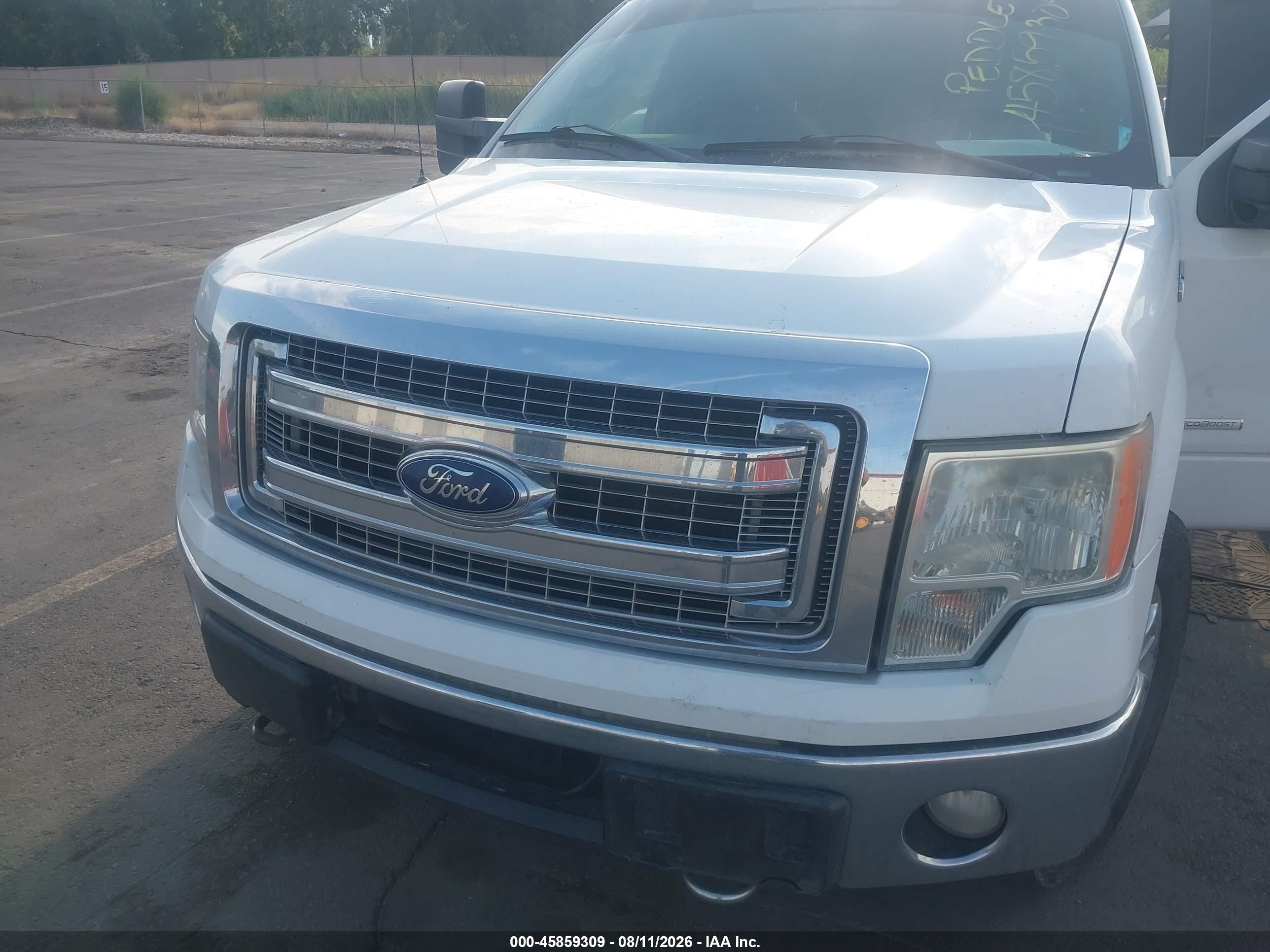2013 Ford F-150 Xlt White vin: 1FTFW1ET3DKF68495