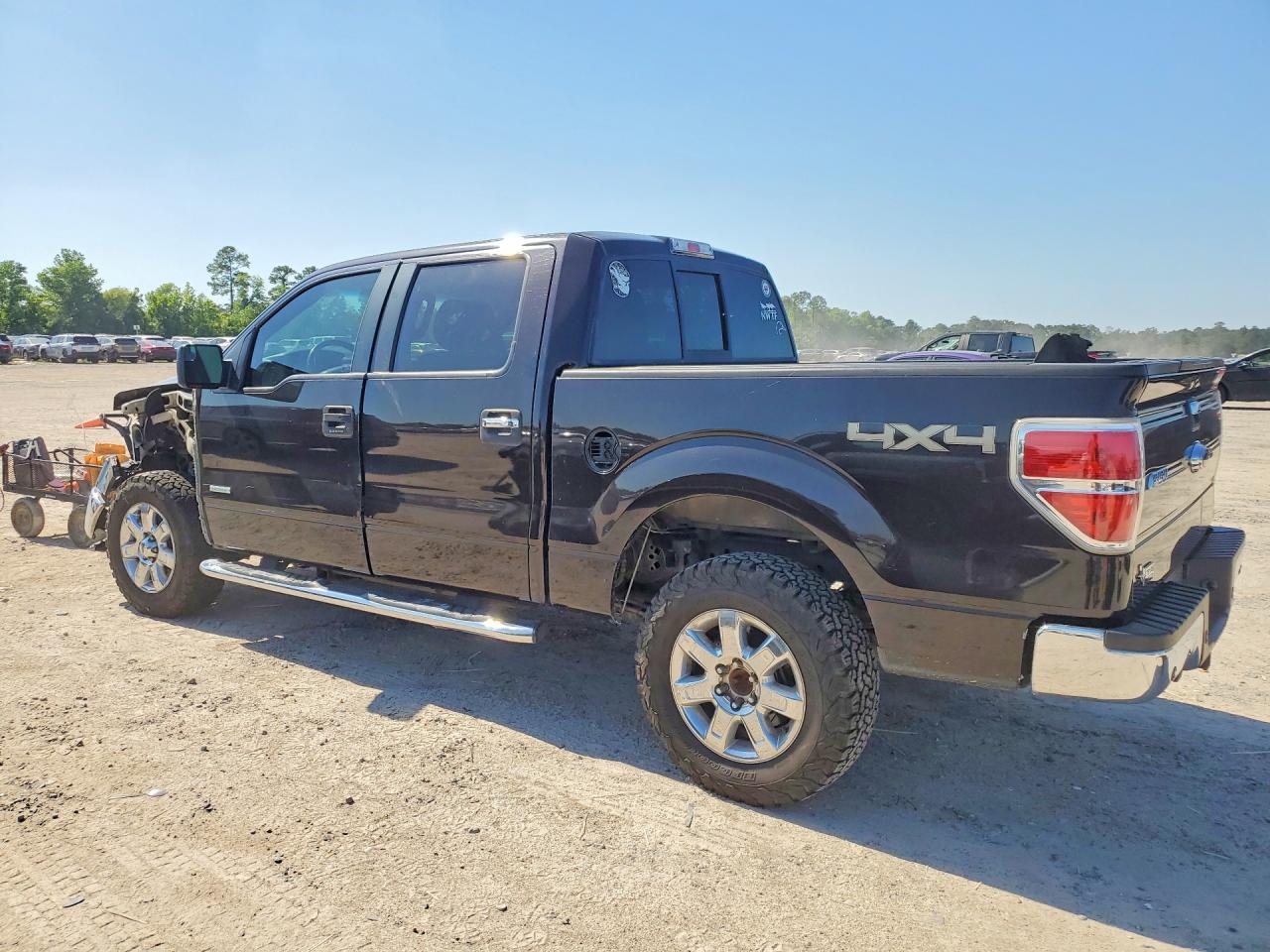 2013 Ford F150 Supercrew Black vin: 1FTFW1ET3DKF84681
