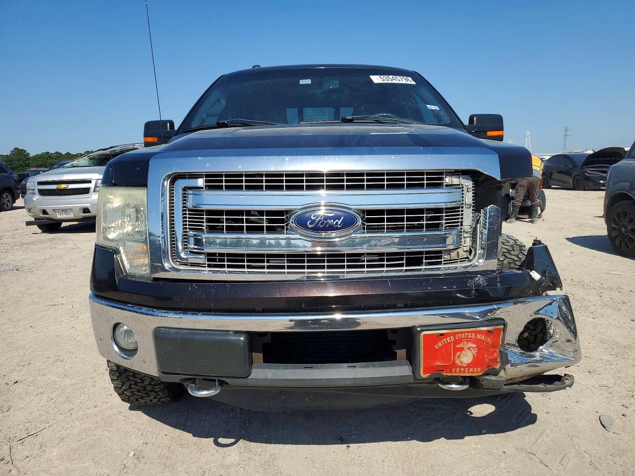 2013 Ford F150 Supercrew Black vin: 1FTFW1ET3DKF84681
