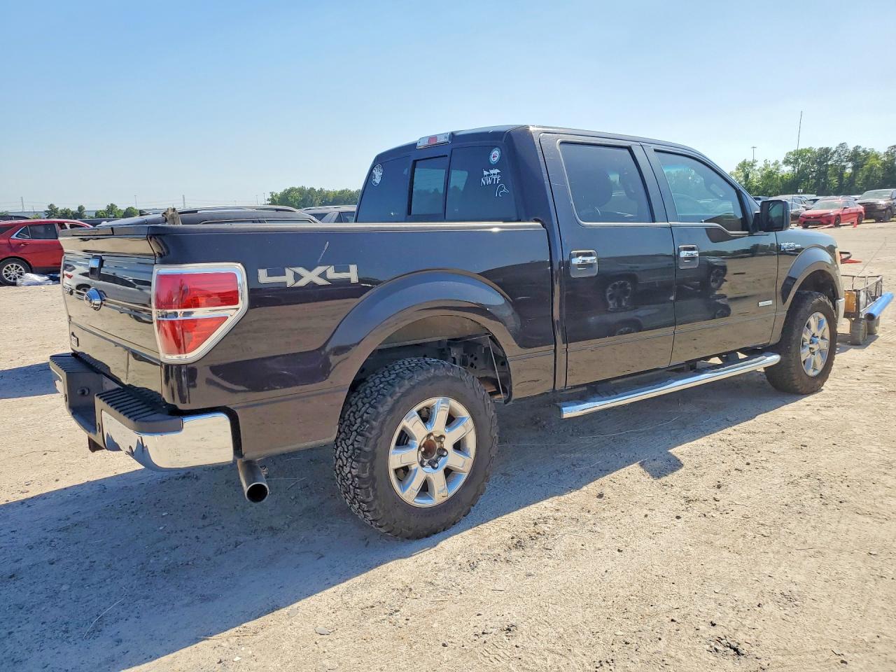 2013 Ford F150 Supercrew Black vin: 1FTFW1ET3DKF84681