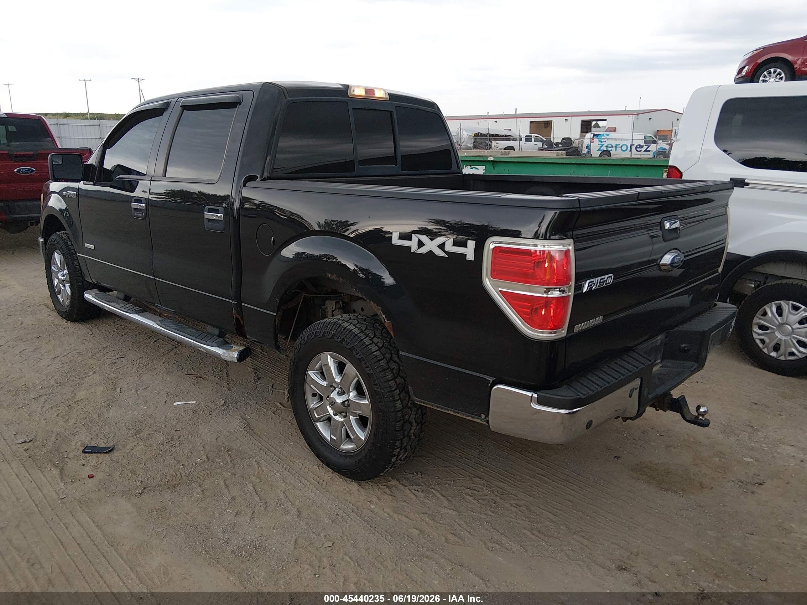 2013 Ford F-150 Fx4/king Ranch/lariat/limited/platinum/xl/xlt Black vin: 1FTFW1ET3DKF85264