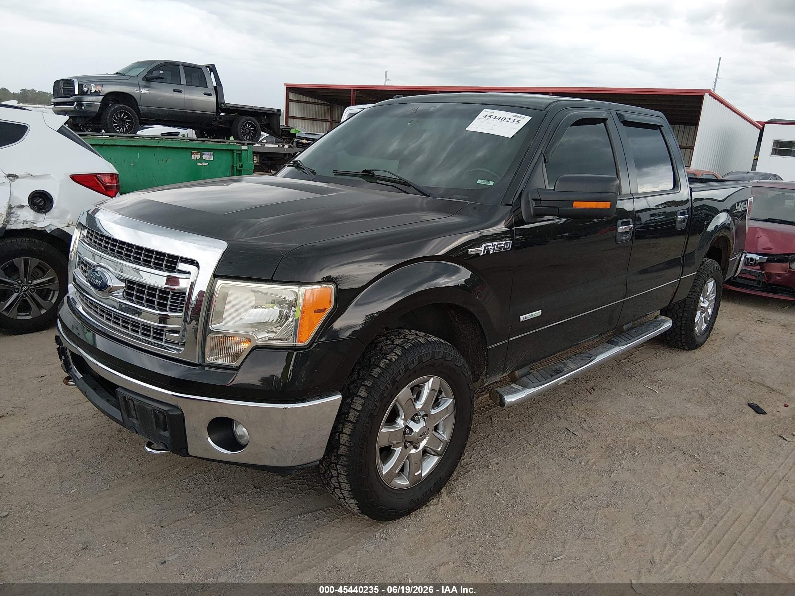 2013 Ford F-150 Fx4/king Ranch/lariat/limited/platinum/xl/xlt Black vin: 1FTFW1ET3DKF85264