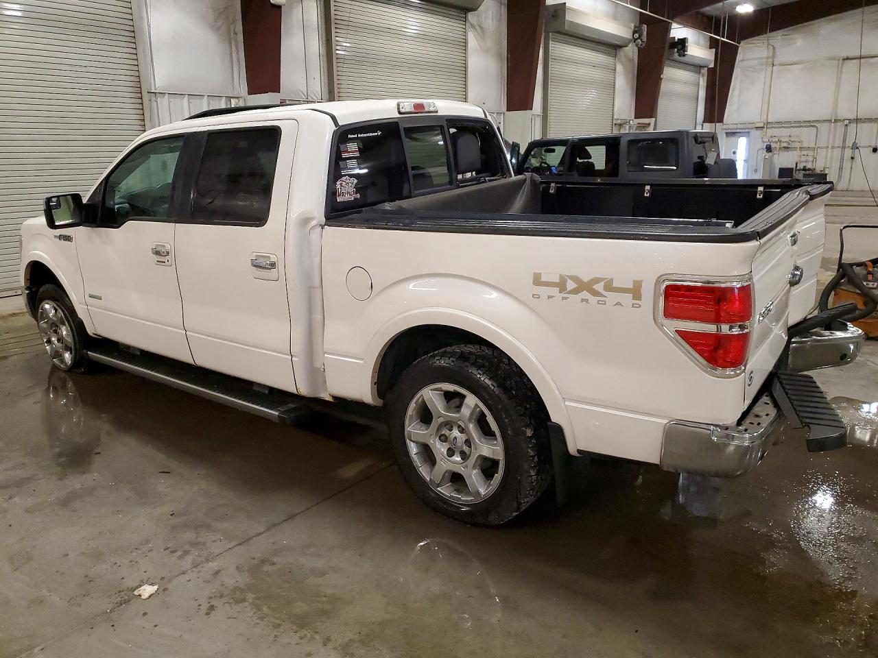 2013 Ford F150 Supercrew White vin: 1FTFW1ET3DKG29974