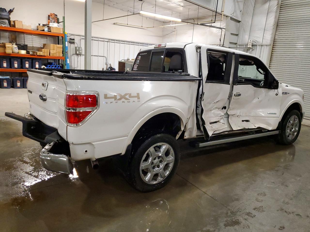 2013 Ford F150 Supercrew White vin: 1FTFW1ET3DKG29974
