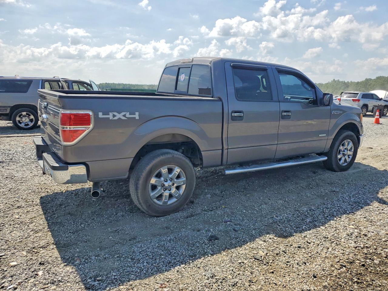 2013 Ford F150 Supercrew Gray vin: 1FTFW1ET3DKG38657