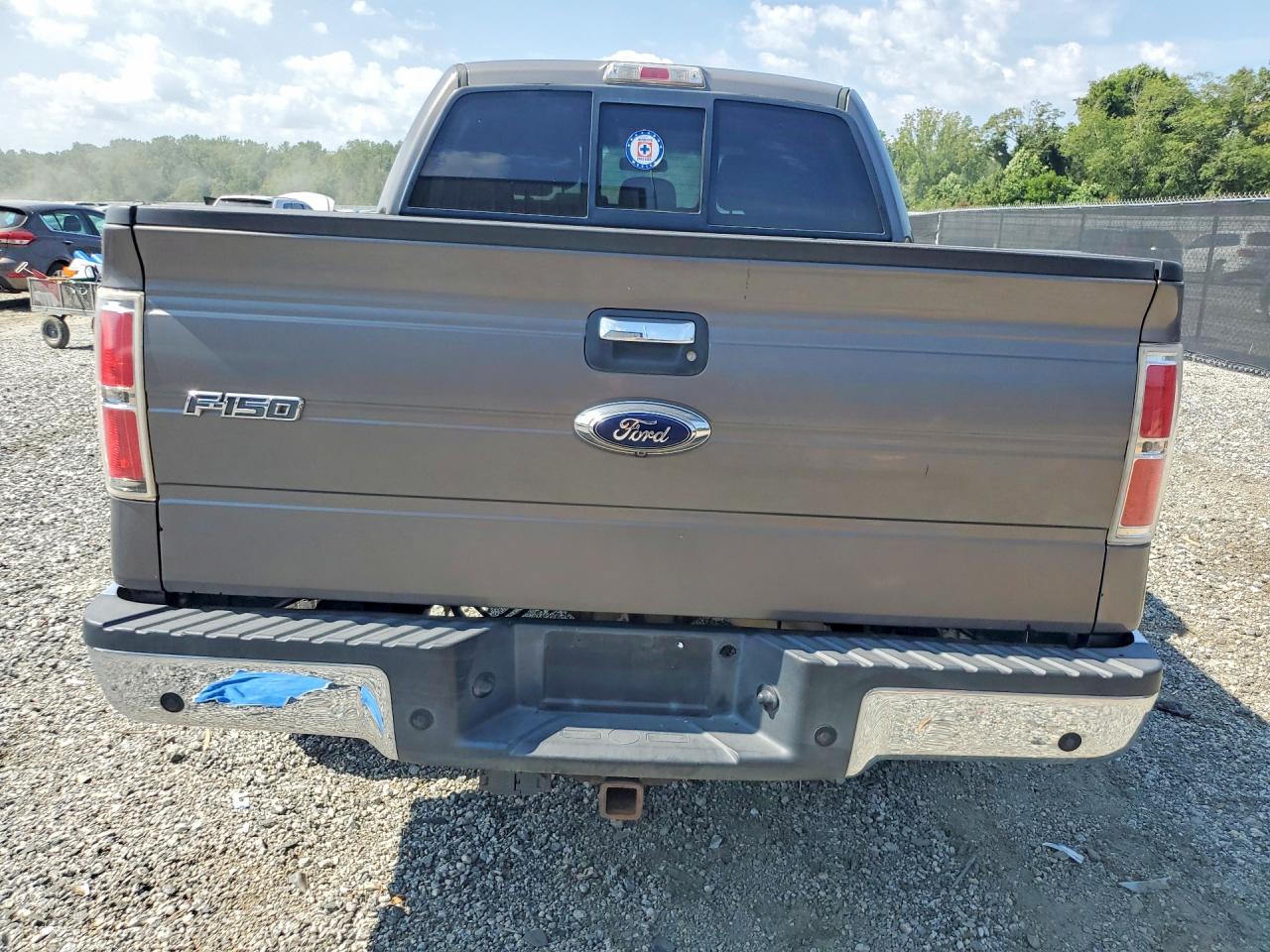 2013 Ford F150 Supercrew Gray vin: 1FTFW1ET3DKG38657