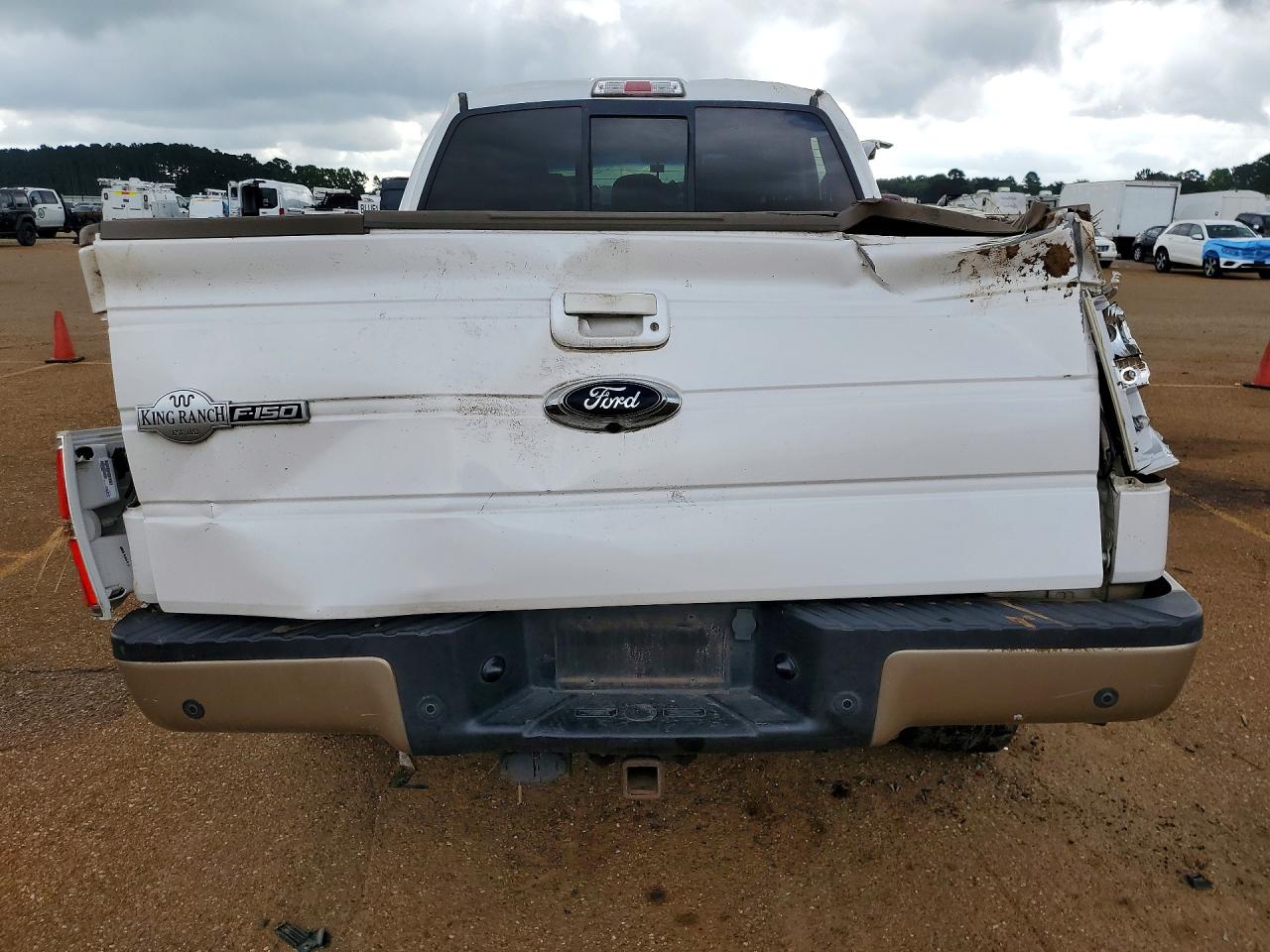 2013 Ford F150 Supercrew White vin: 1FTFW1ET3DKG46791