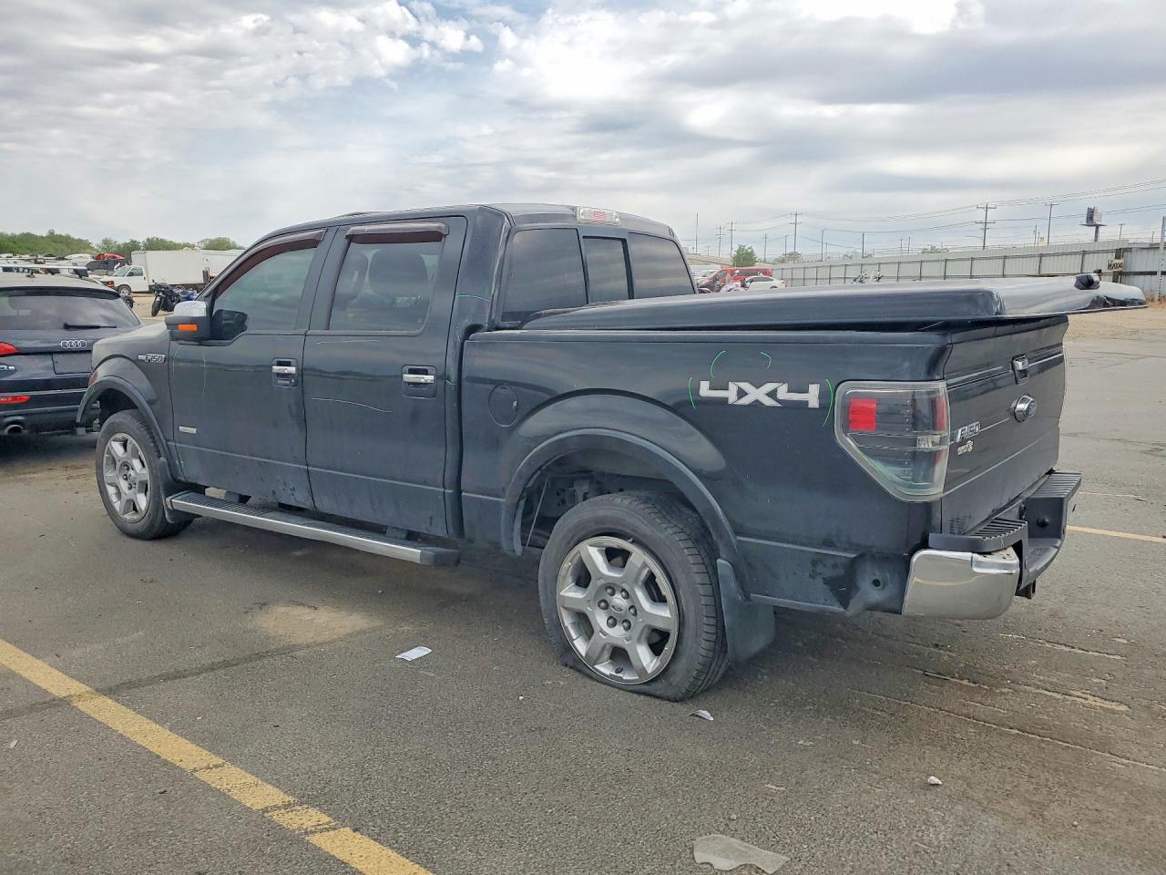2014 Ford F150 Supercrew Black vin: 1FTFW1ET3EFB05038