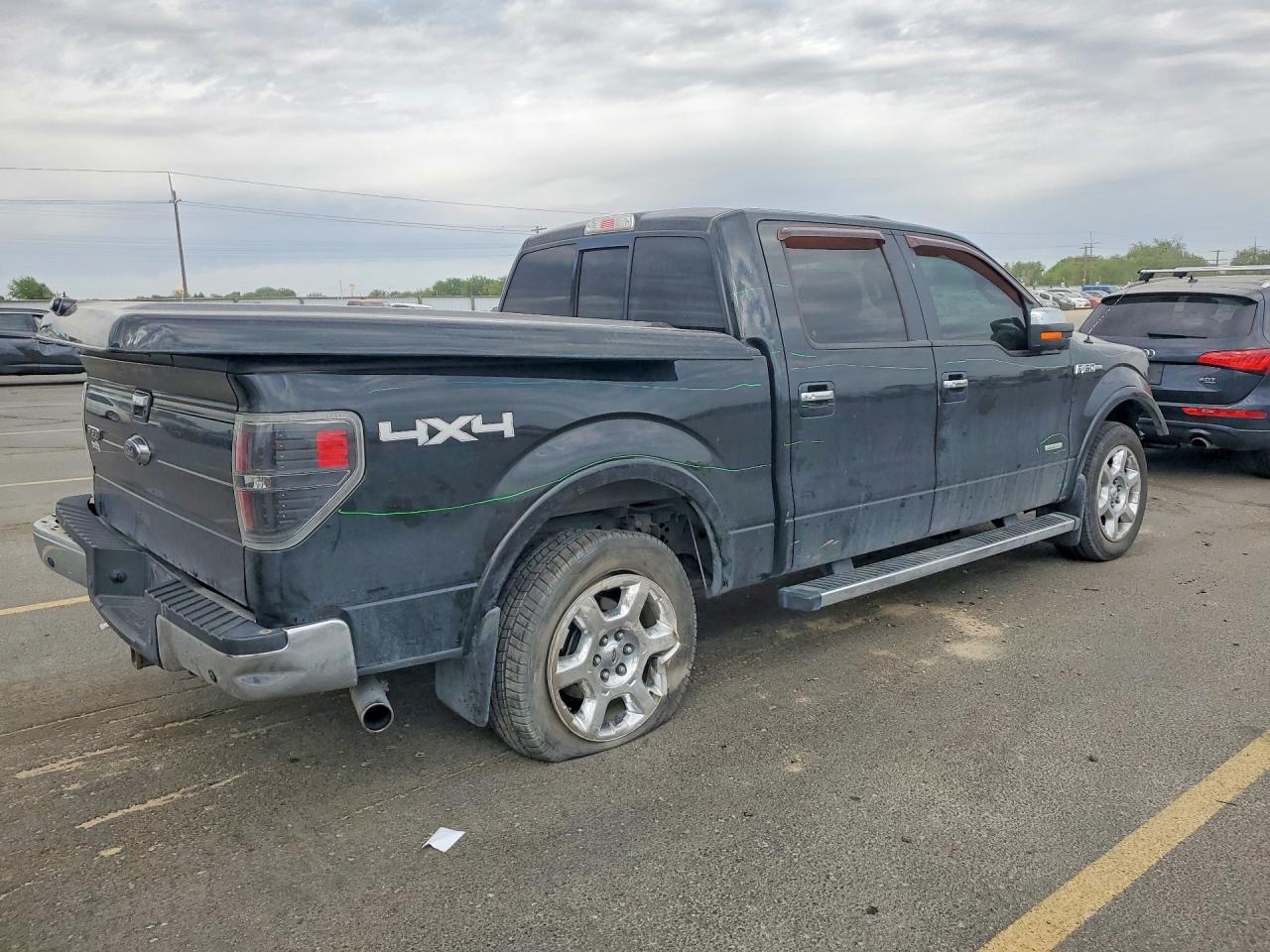 2014 Ford F150 Supercrew Black vin: 1FTFW1ET3EFB05038