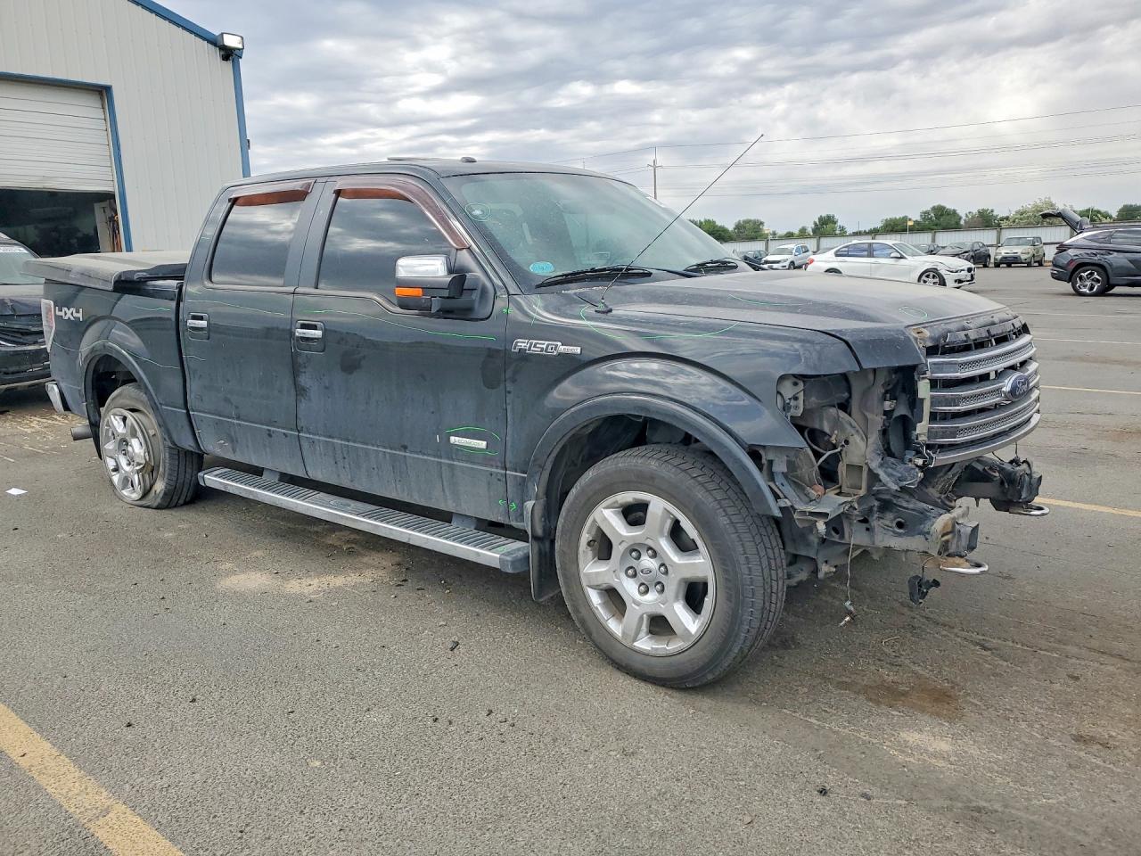 2014 Ford F150 Supercrew Black vin: 1FTFW1ET3EFB05038