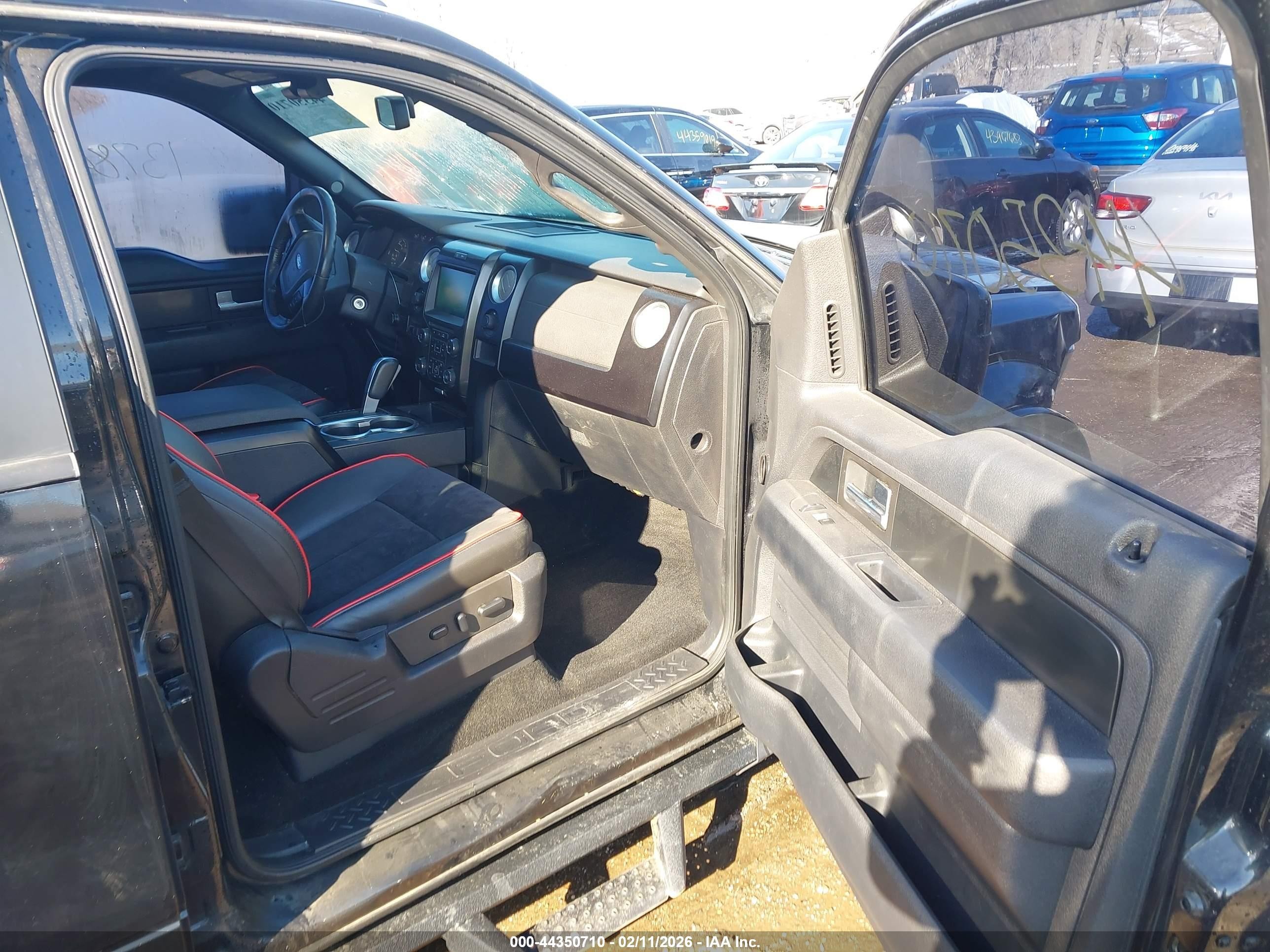 2014 Ford F-150 Fx4 Black vin: 1FTFW1ET3EFB12796