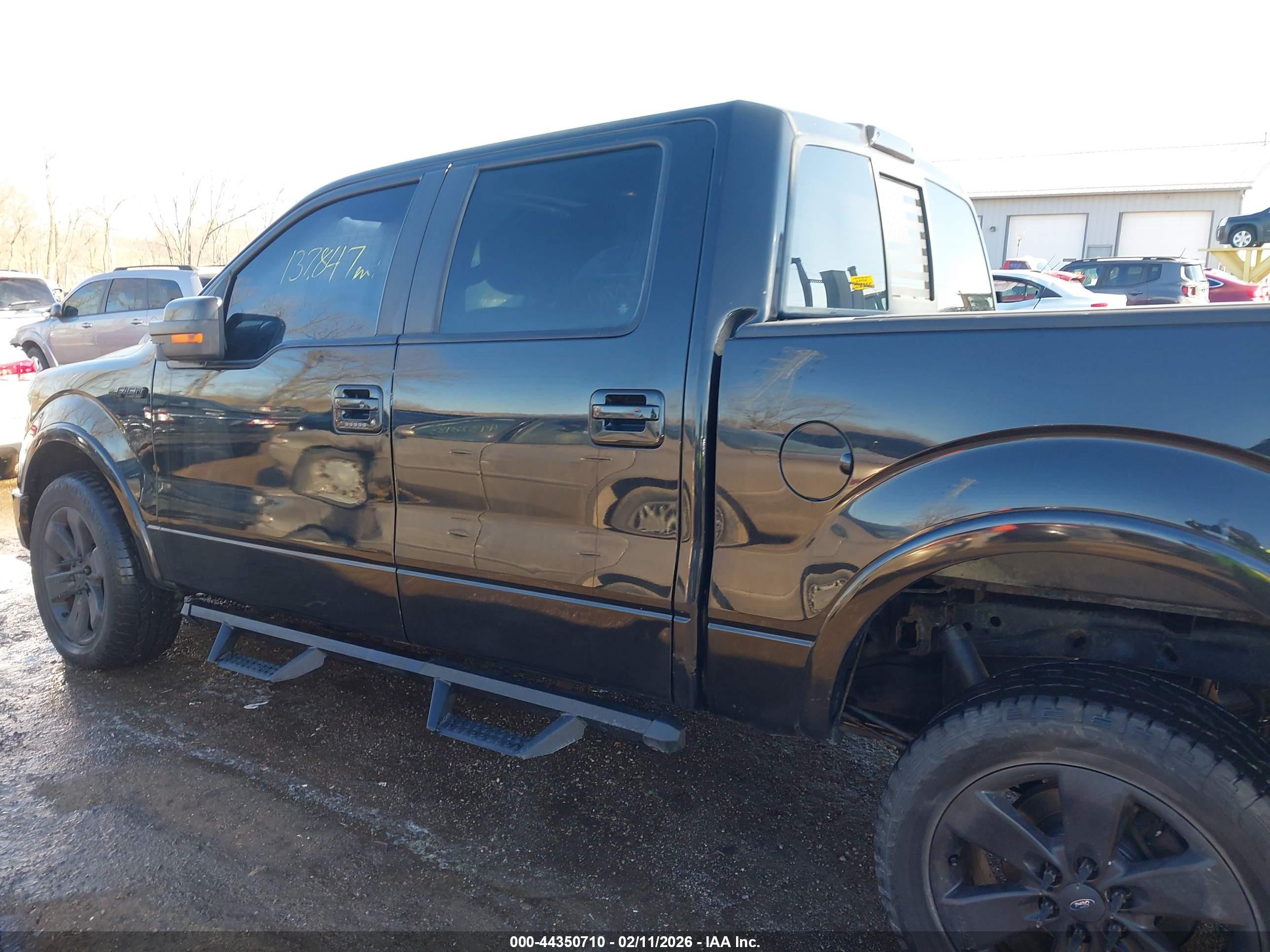 2014 Ford F-150 Fx4 Black vin: 1FTFW1ET3EFB12796