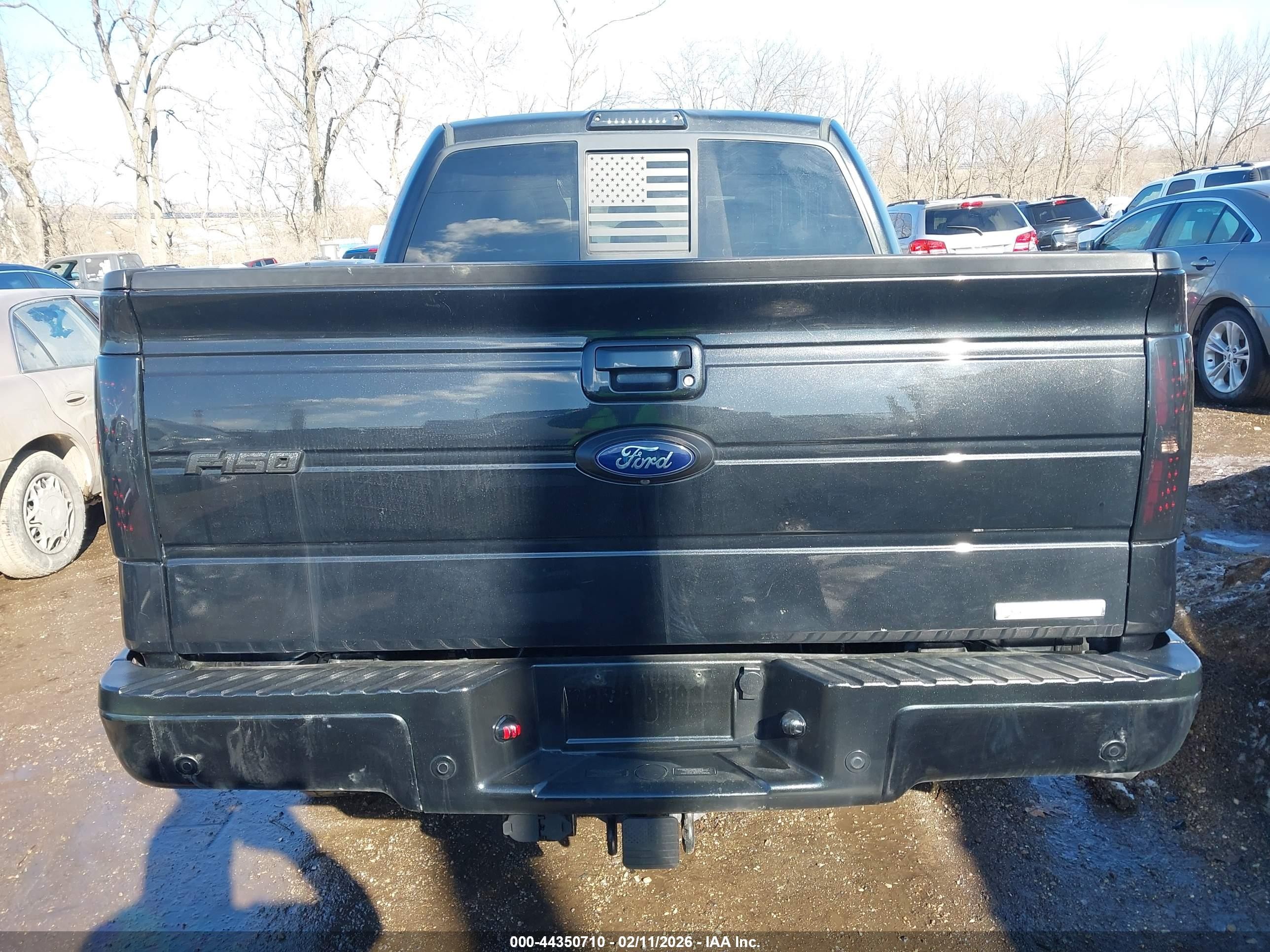 2014 Ford F-150 Fx4 Black vin: 1FTFW1ET3EFB12796