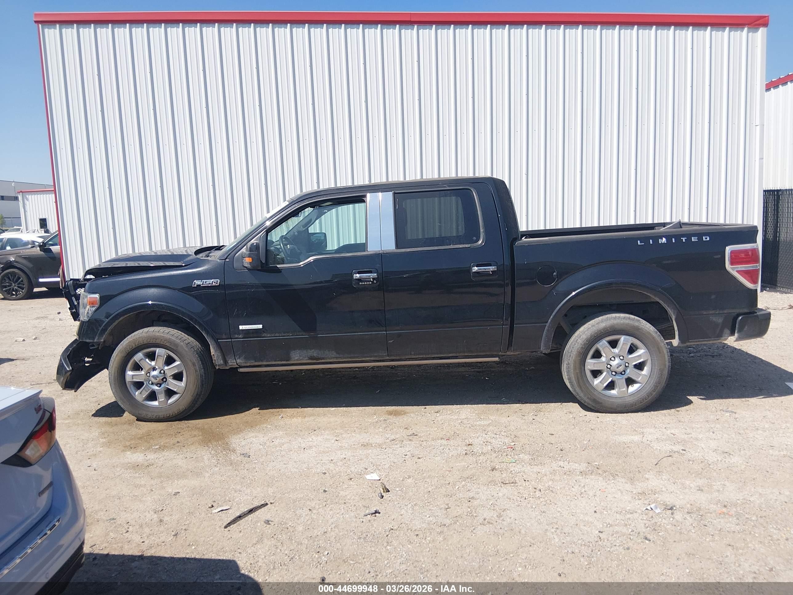 2014 Ford F-150 Limited Black vin: 1FTFW1ET3EFB78359