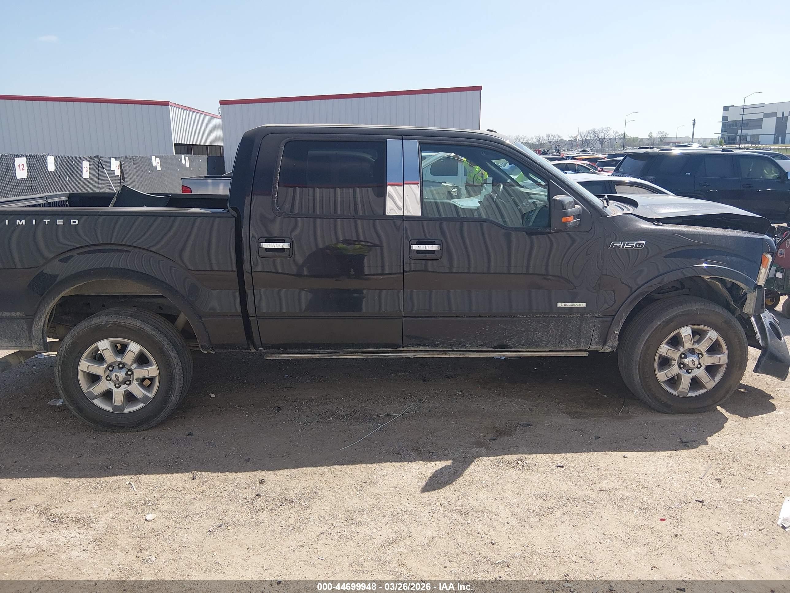 2014 Ford F-150 Limited Black vin: 1FTFW1ET3EFB78359
