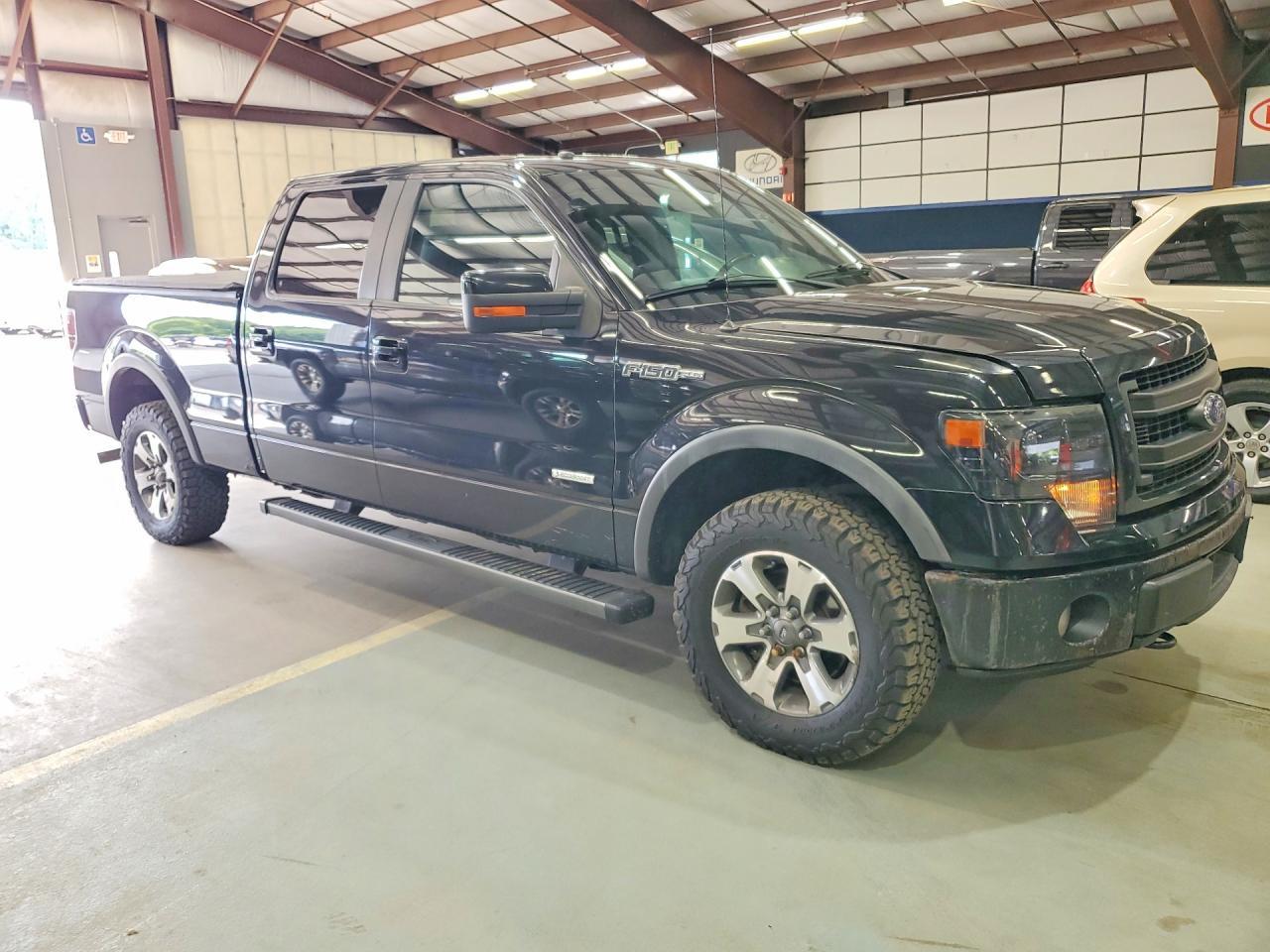 2014 Ford F150 Supercrew Black vin: 1FTFW1ET3EFB80385