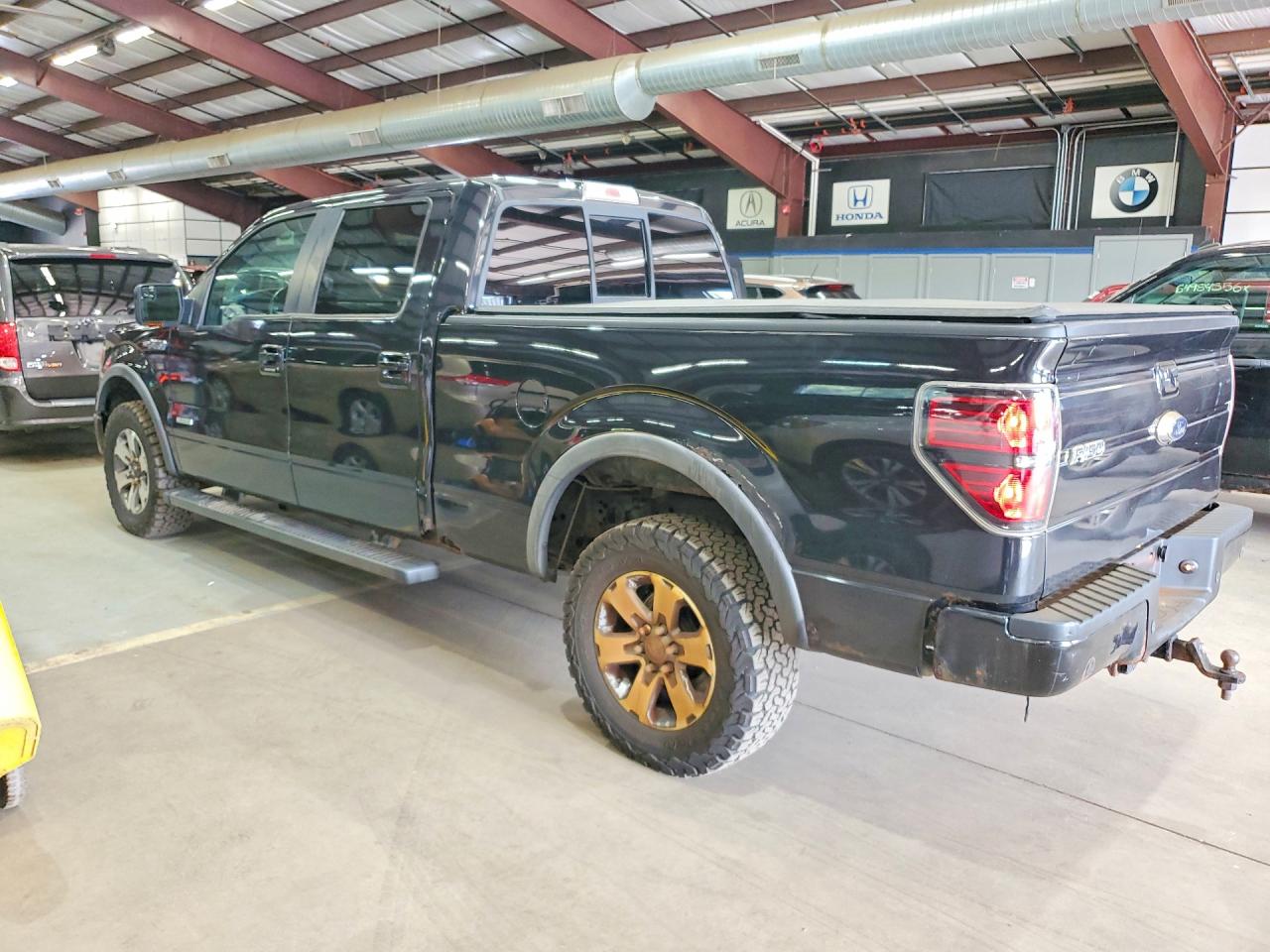 2014 Ford F150 Supercrew Black vin: 1FTFW1ET3EFB80385