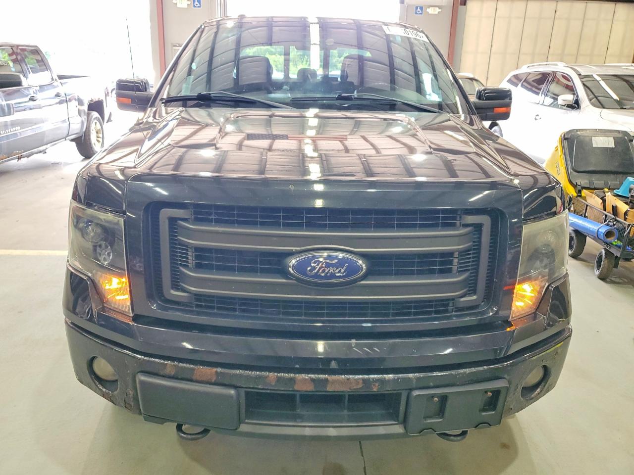 2014 Ford F150 Supercrew Black vin: 1FTFW1ET3EFB80385