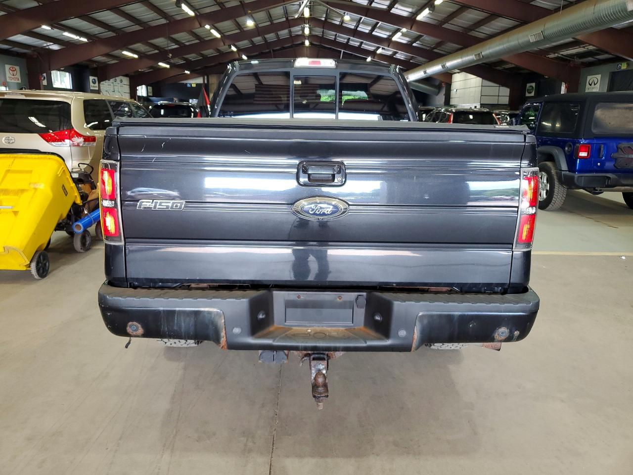 2014 Ford F150 Supercrew Black vin: 1FTFW1ET3EFB80385