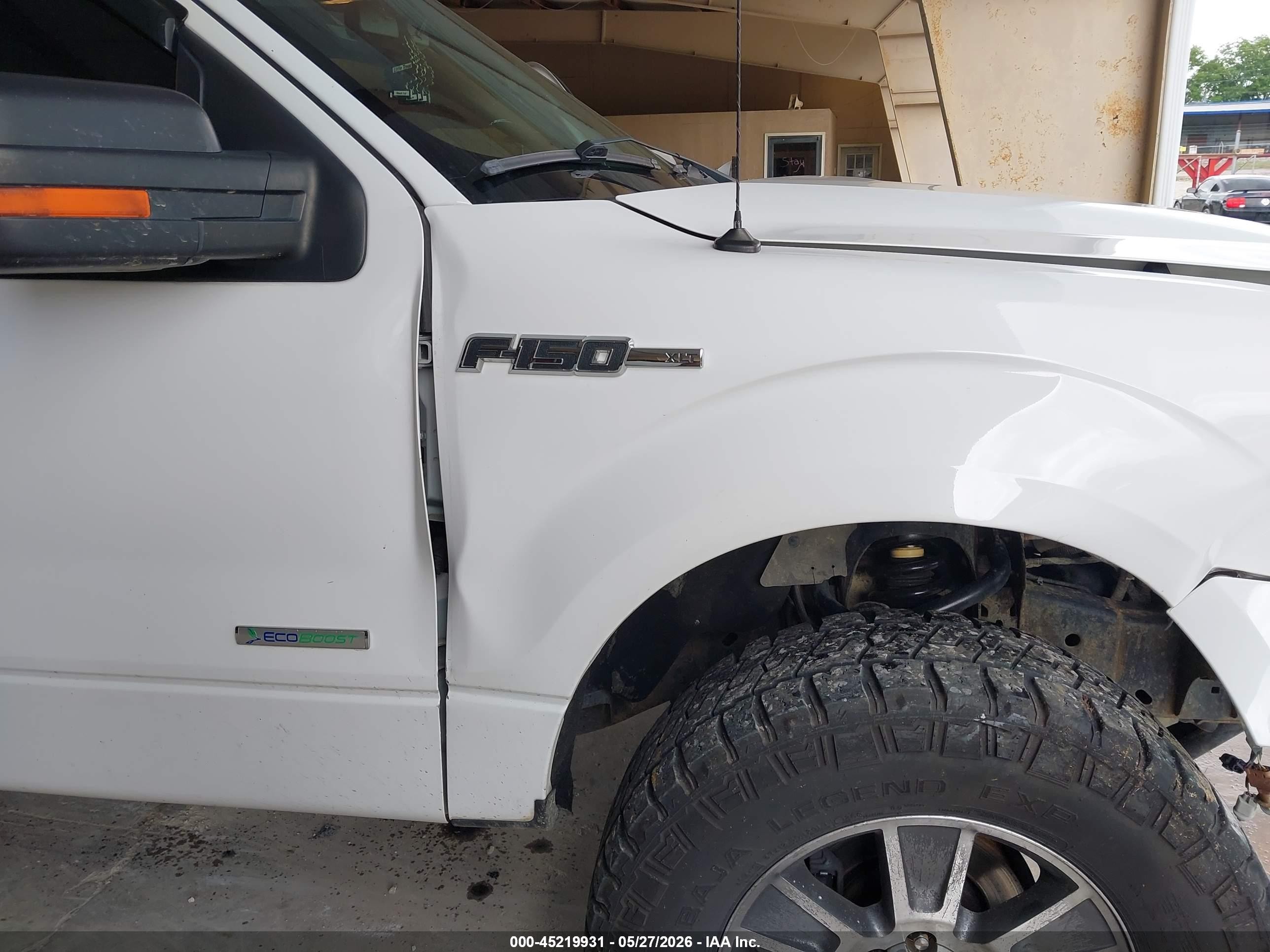 2014 Ford F-150 Xlt White vin: 1FTFW1ET3EFC14745