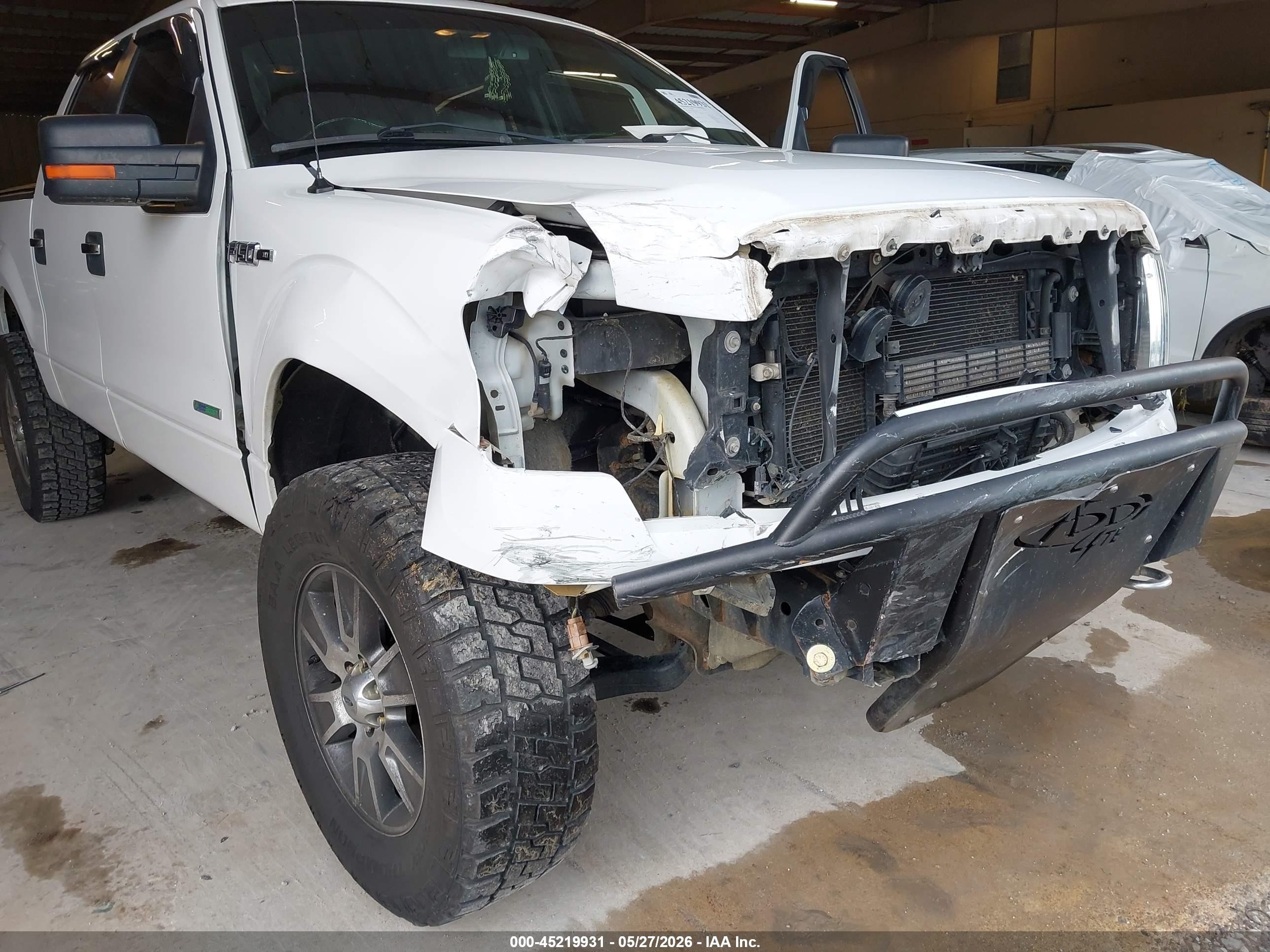 2014 Ford F-150 Xlt White vin: 1FTFW1ET3EFC14745