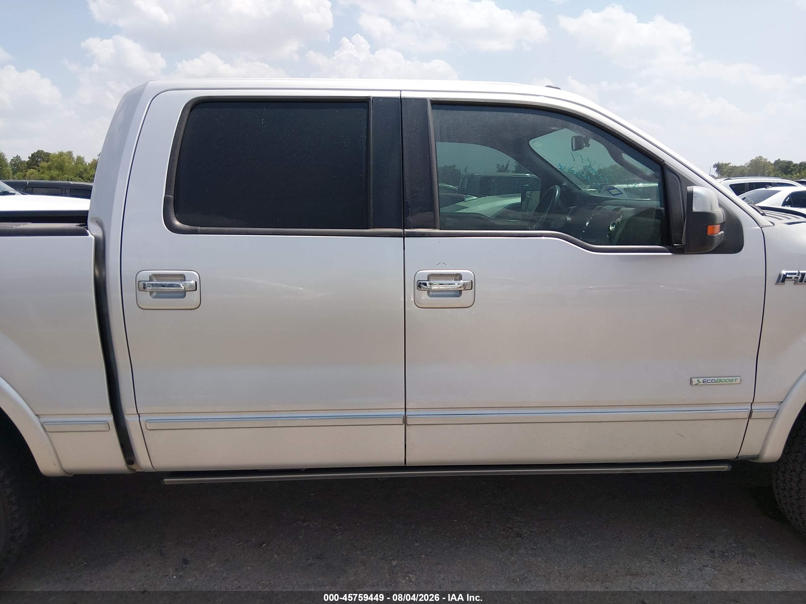 2014 Ford F-150 Platinum Silver vin: 1FTFW1ET3EFC50211
