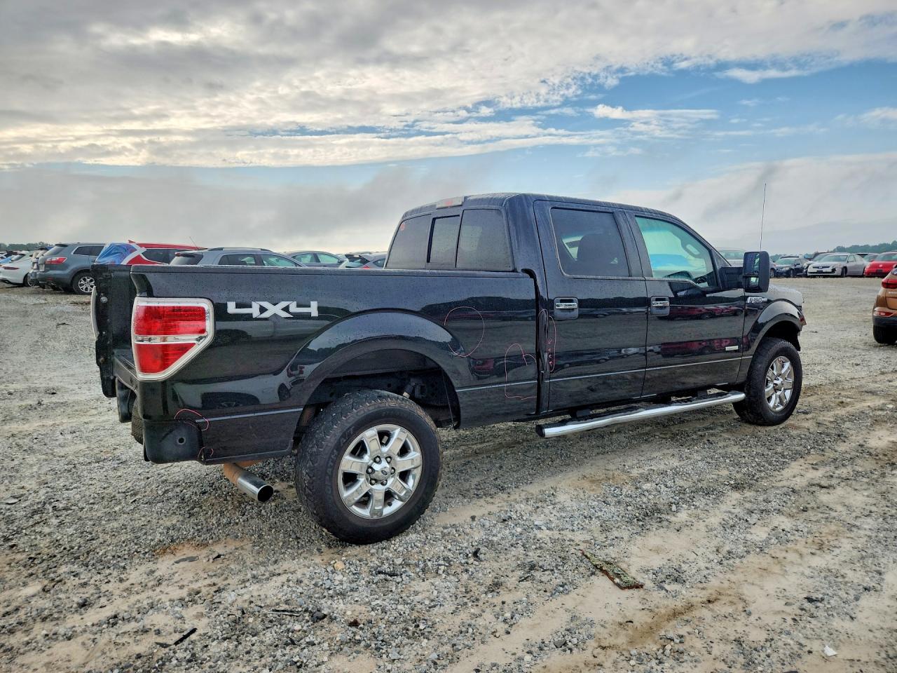 2014 Ford F150 Supercrew Black vin: 1FTFW1ET3EFC68045