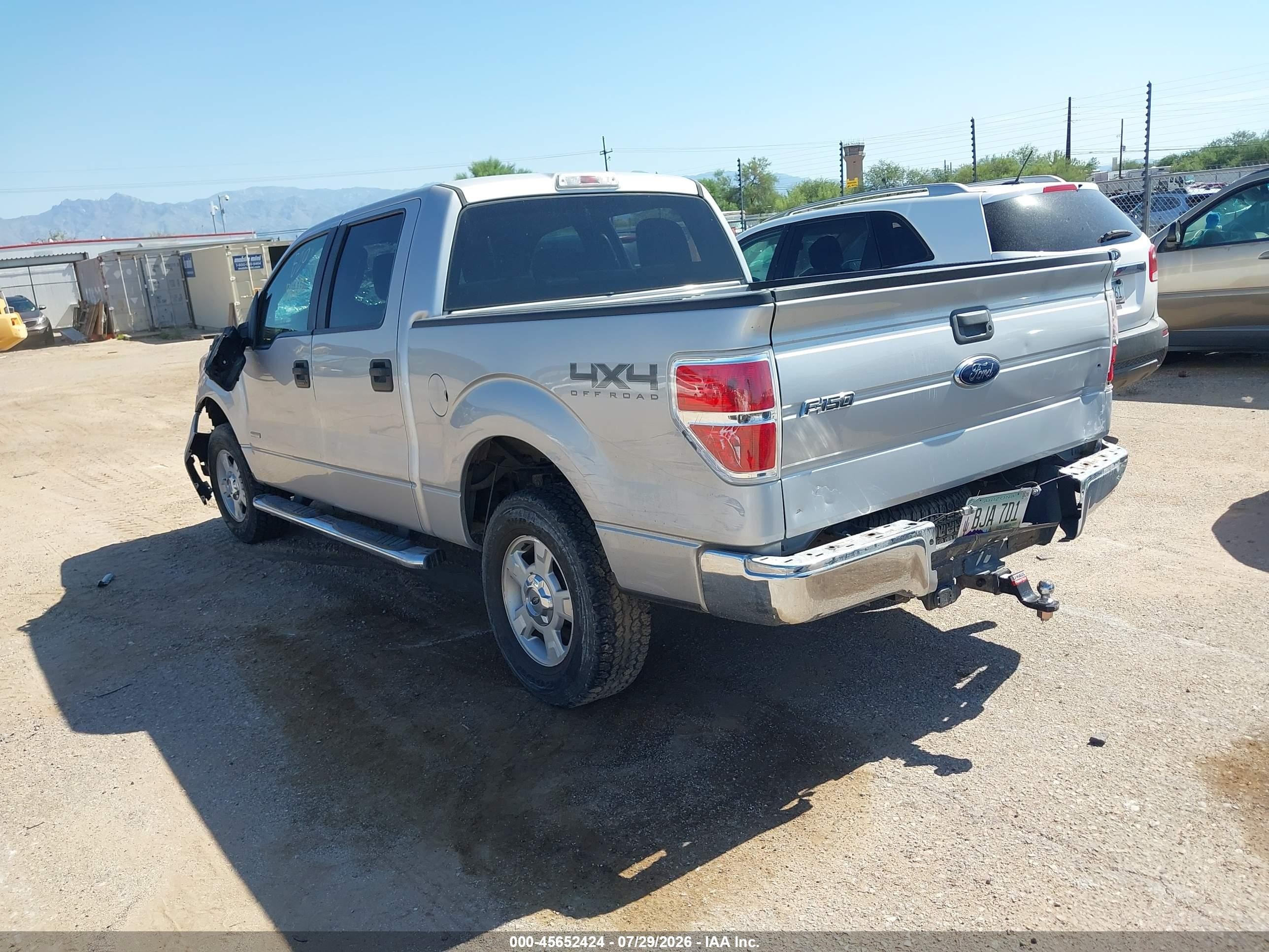 2014 Ford F-150 Xlt Серебряный vin: 1FTFW1ET3EKD32429