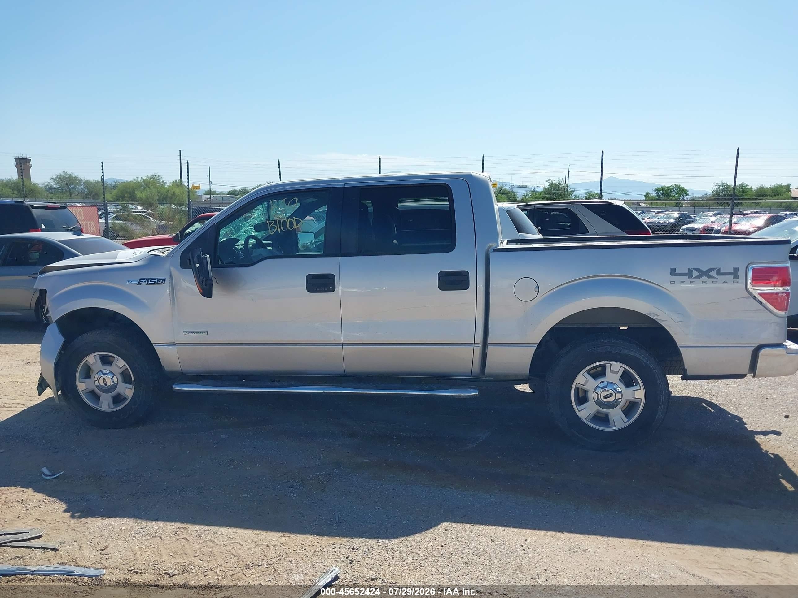 2014 Ford F-150 Xlt Серебряный vin: 1FTFW1ET3EKD32429