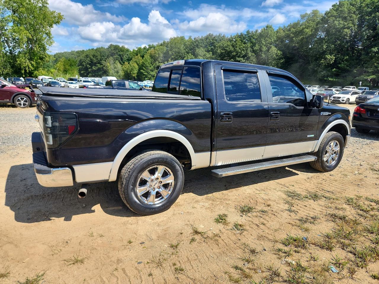 2014 Ford F150 Supercrew Lariat Black vin: 1FTFW1ET3EKD54818