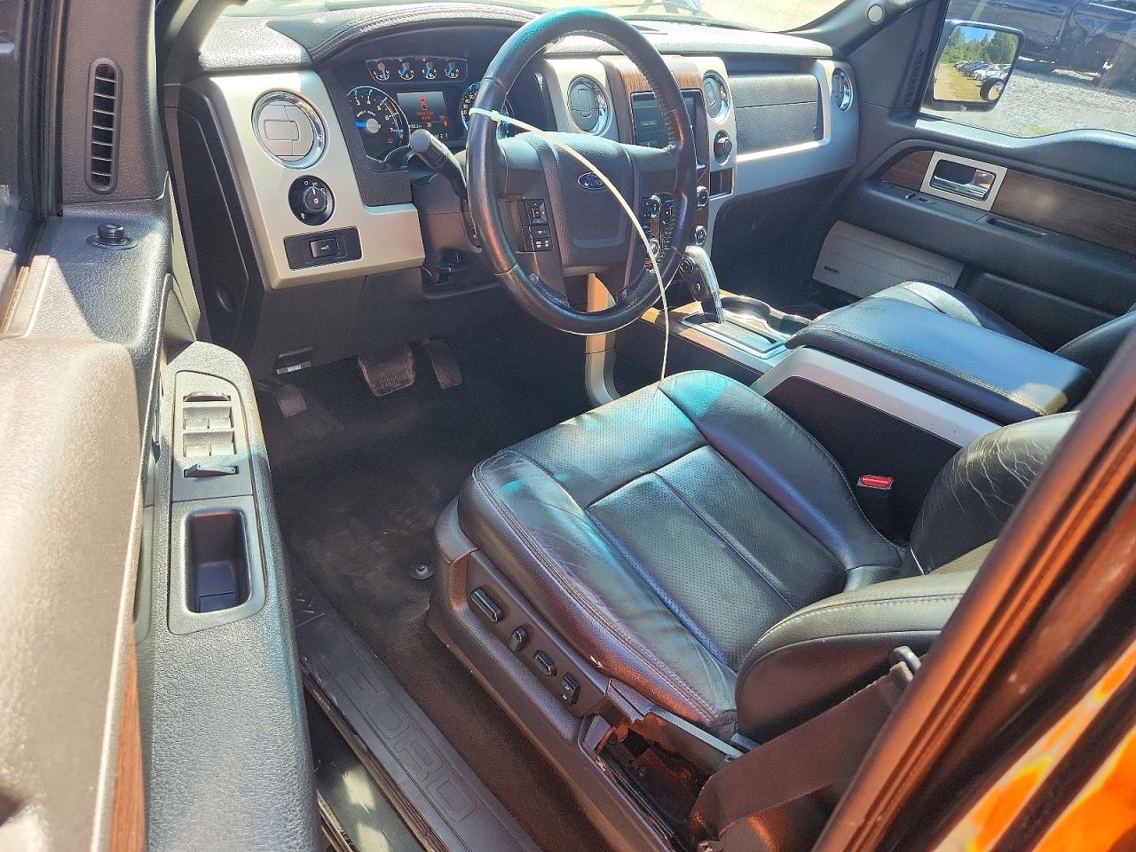 2014 Ford F150 Supercrew Lariat Black vin: 1FTFW1ET3EKD54818