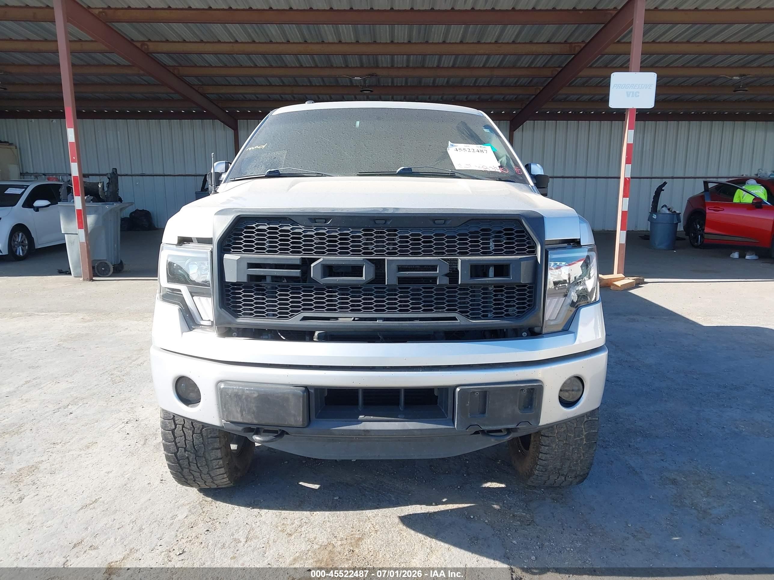 2014 Ford F-150 Fx4 Silver vin: 1FTFW1ET3EKE33373