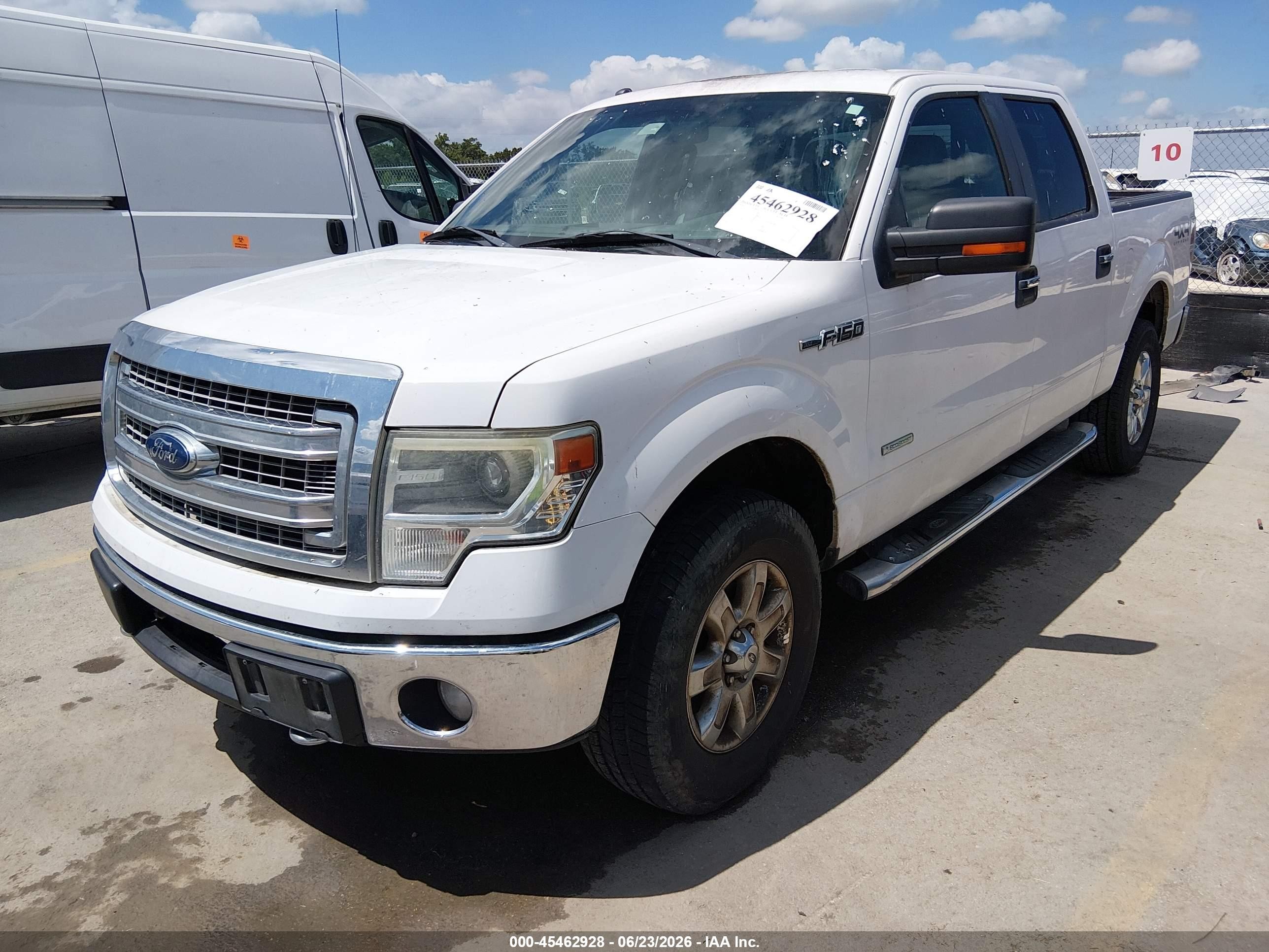 2014 Ford F-150 Fx4/king Ranch/lariat/limited/platinum/xl/xlt White vin: 1FTFW1ET3EKE47192