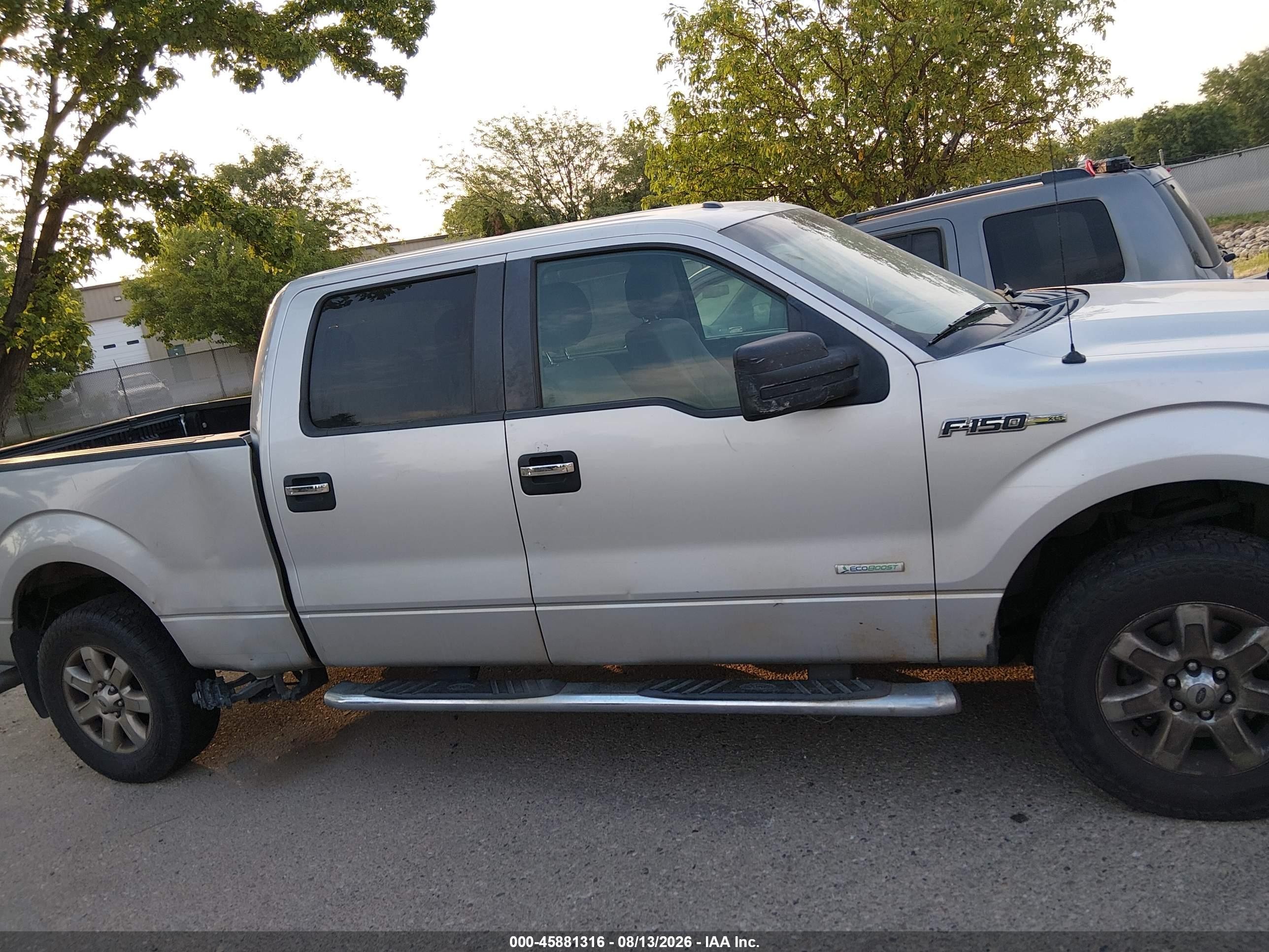 2014 Ford F-150 Xlt Silver vin: 1FTFW1ET3EKF54405
