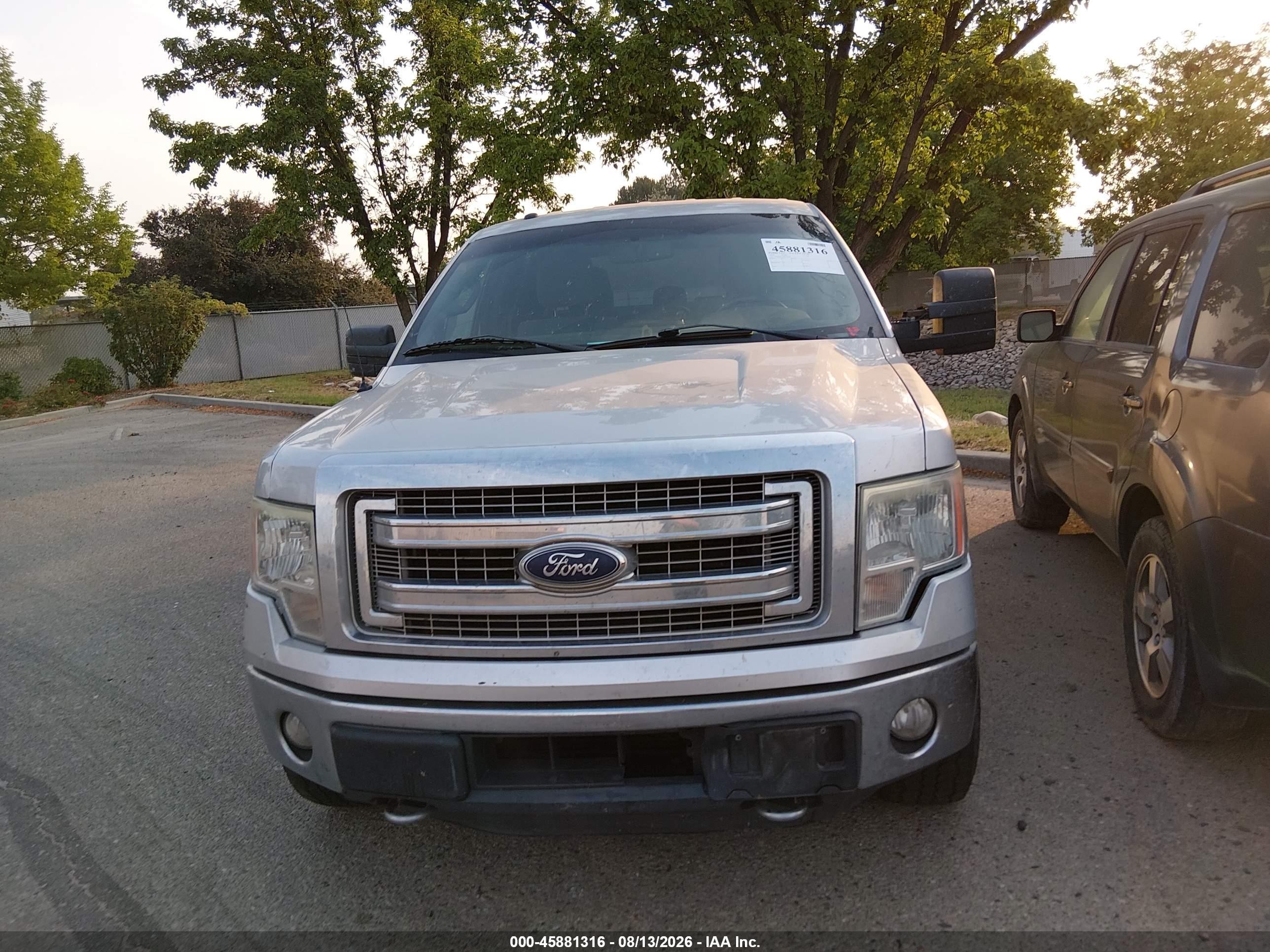 2014 Ford F-150 Xlt Silver vin: 1FTFW1ET3EKF54405