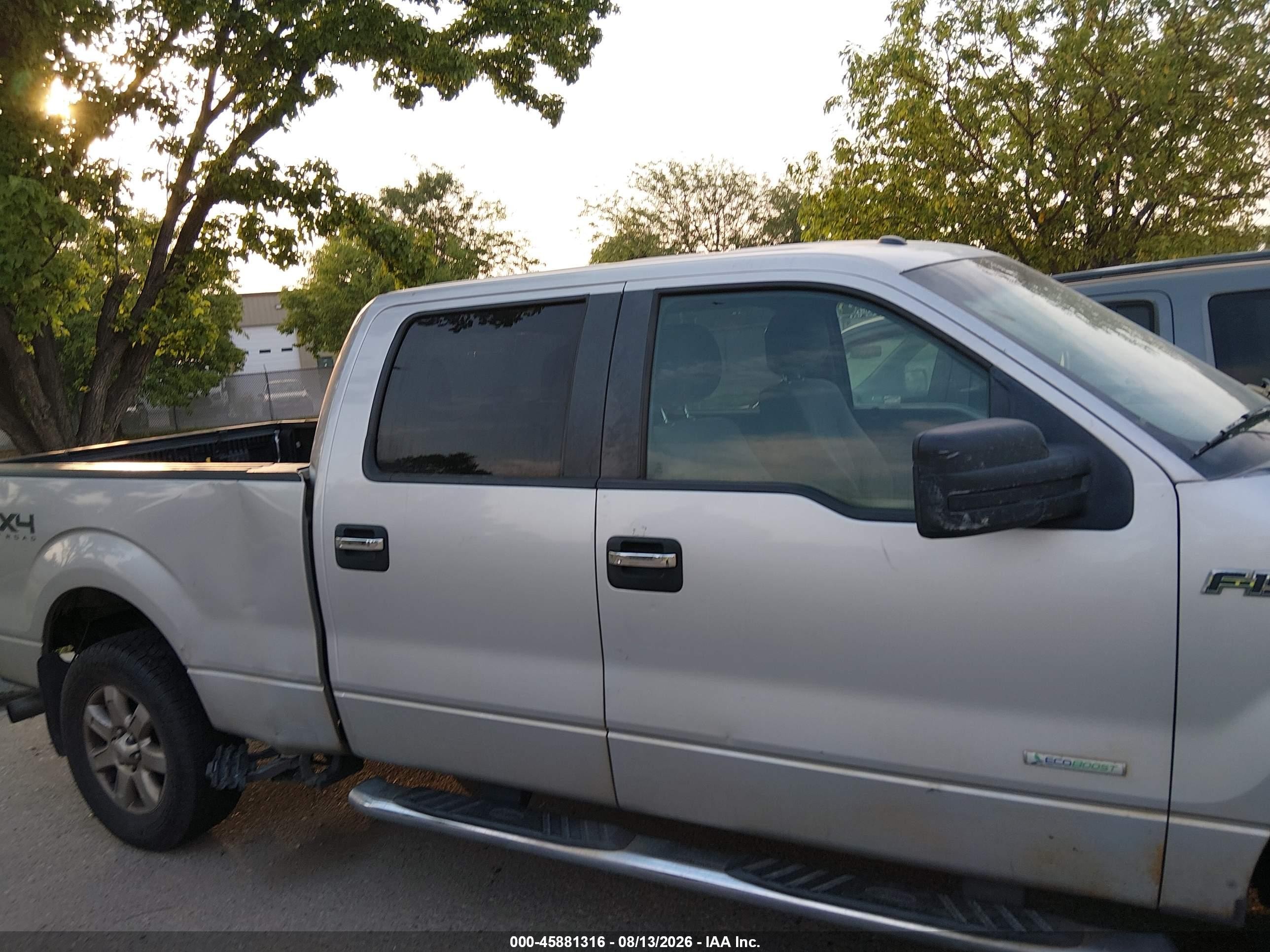 2014 Ford F-150 Xlt Silver vin: 1FTFW1ET3EKF54405
