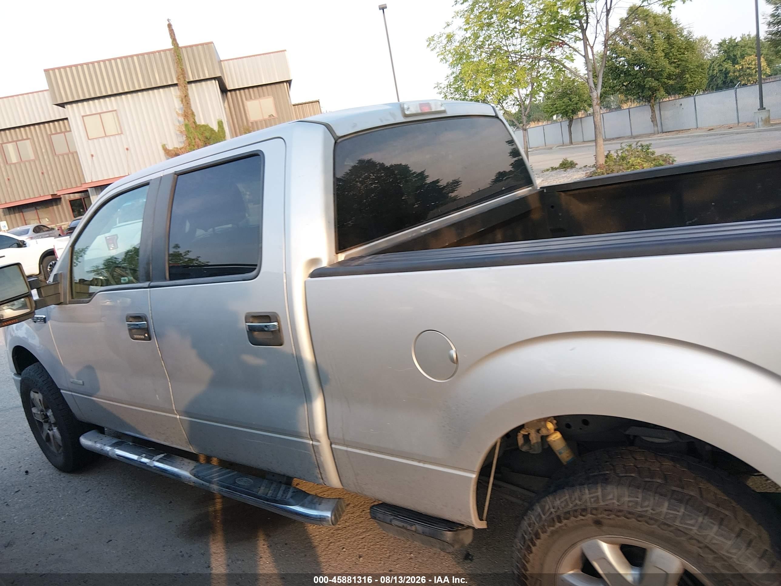 2014 Ford F-150 Xlt Silver vin: 1FTFW1ET3EKF54405