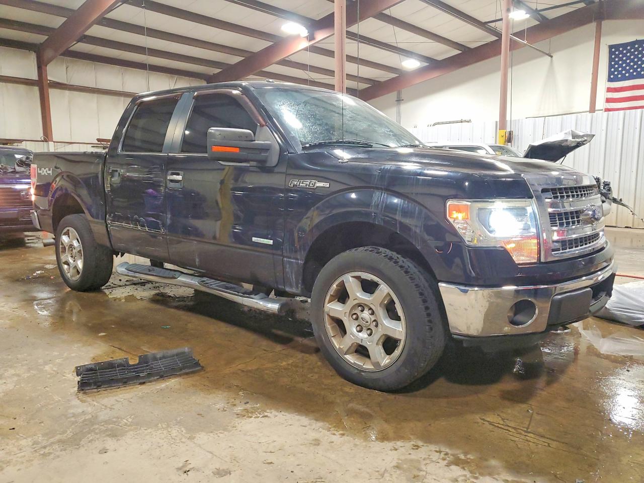 2014 Ford F150 Supercrew Black vin: 1FTFW1ET3EKF67445