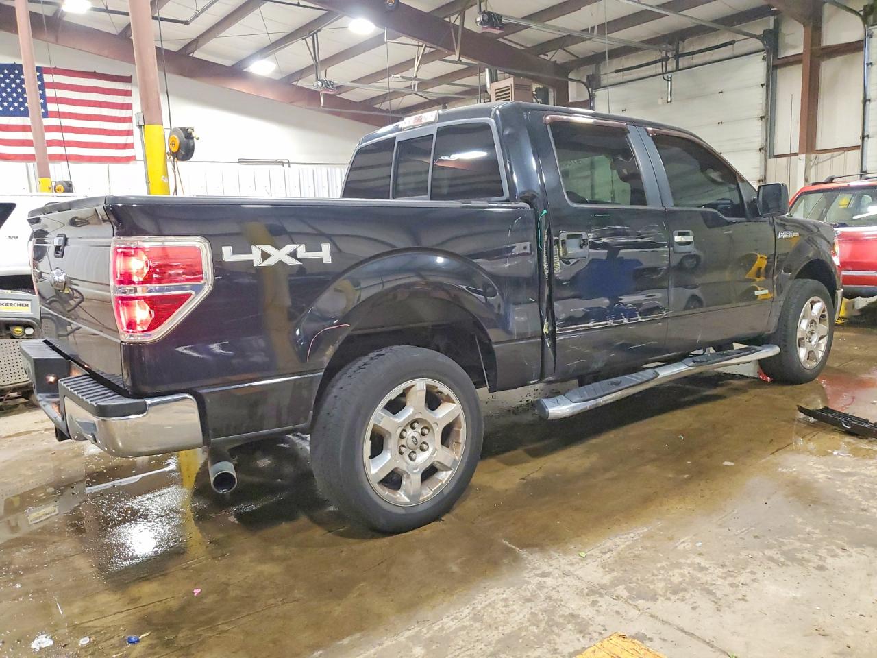 2014 Ford F150 Supercrew Black vin: 1FTFW1ET3EKF67445