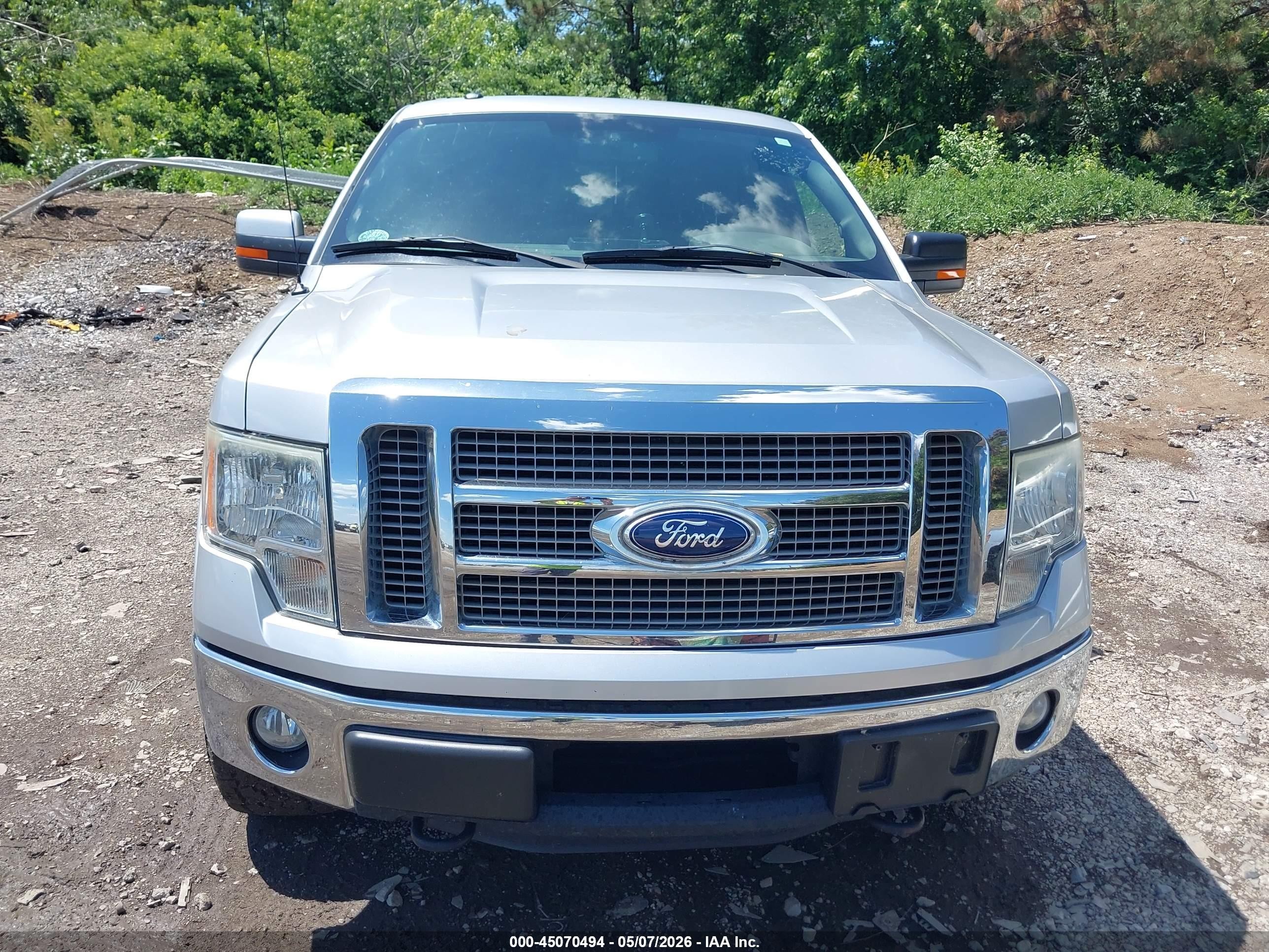 2011 Ford F-150 Lariat Silver vin: 1FTFW1ET4BFA76824