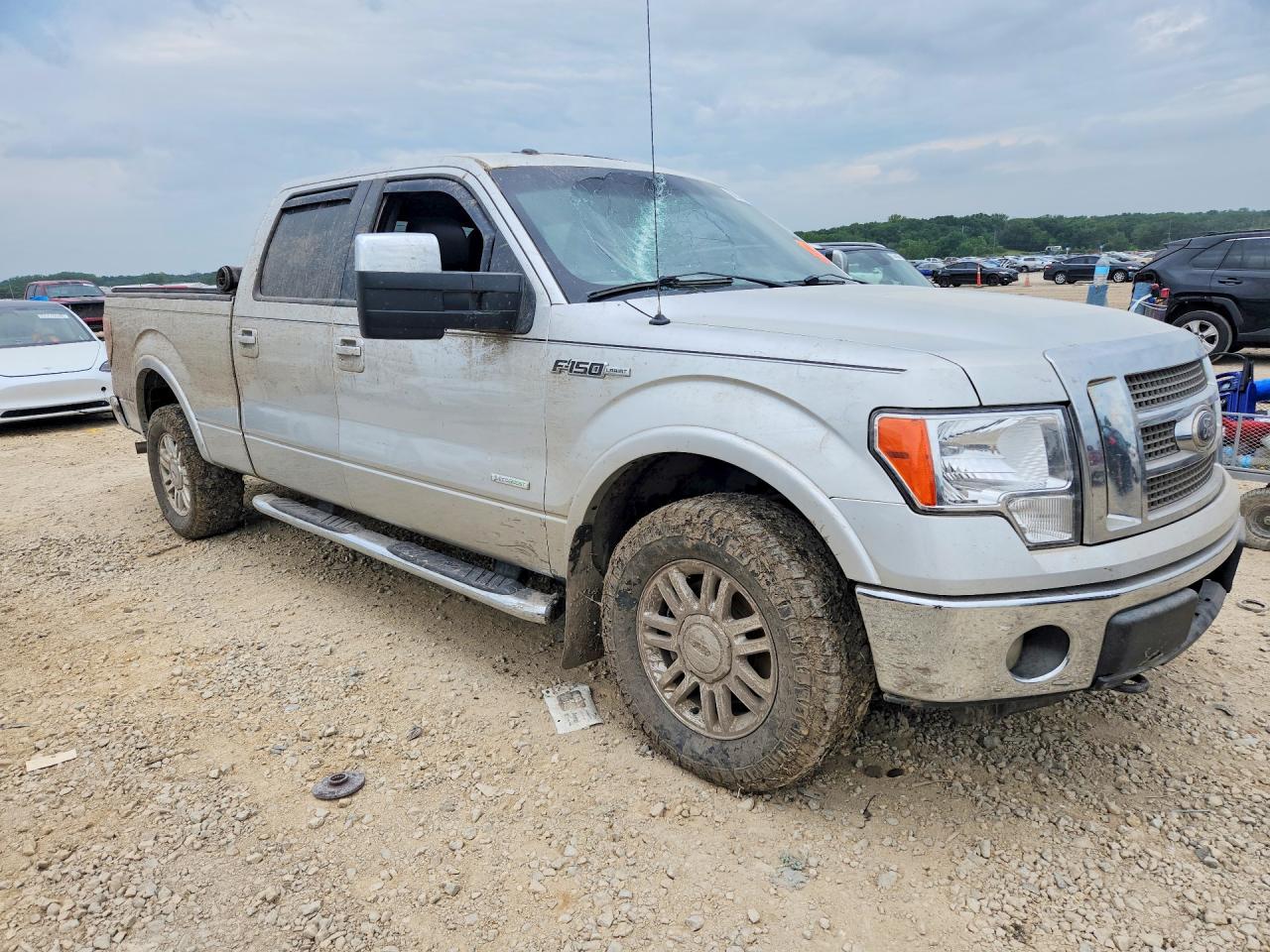 2011 Ford F150 Supercrew Серебряный vin: 1FTFW1ET4BFB24144