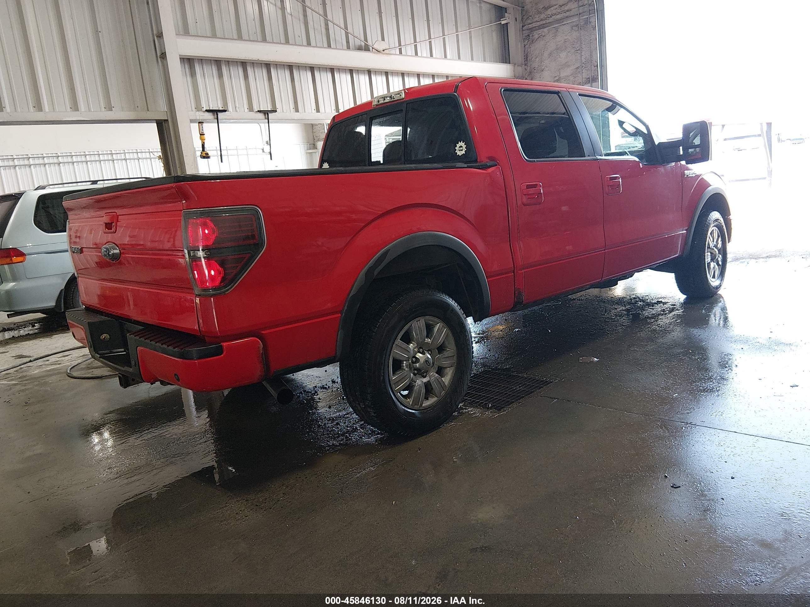 2011 Ford F-150 Fx4 Red vin: 1FTFW1ET4BFB80360