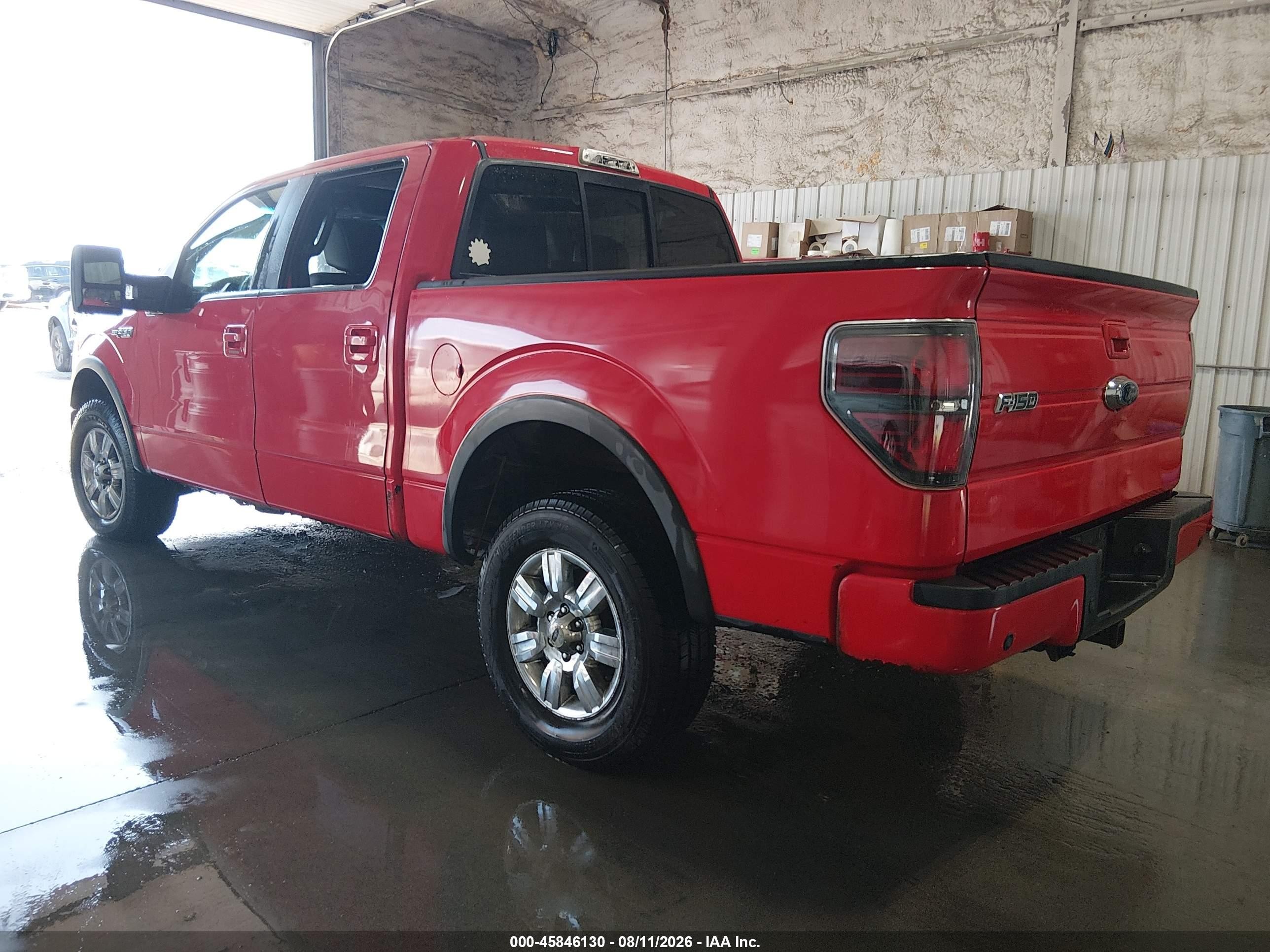 2011 Ford F-150 Fx4 Red vin: 1FTFW1ET4BFB80360