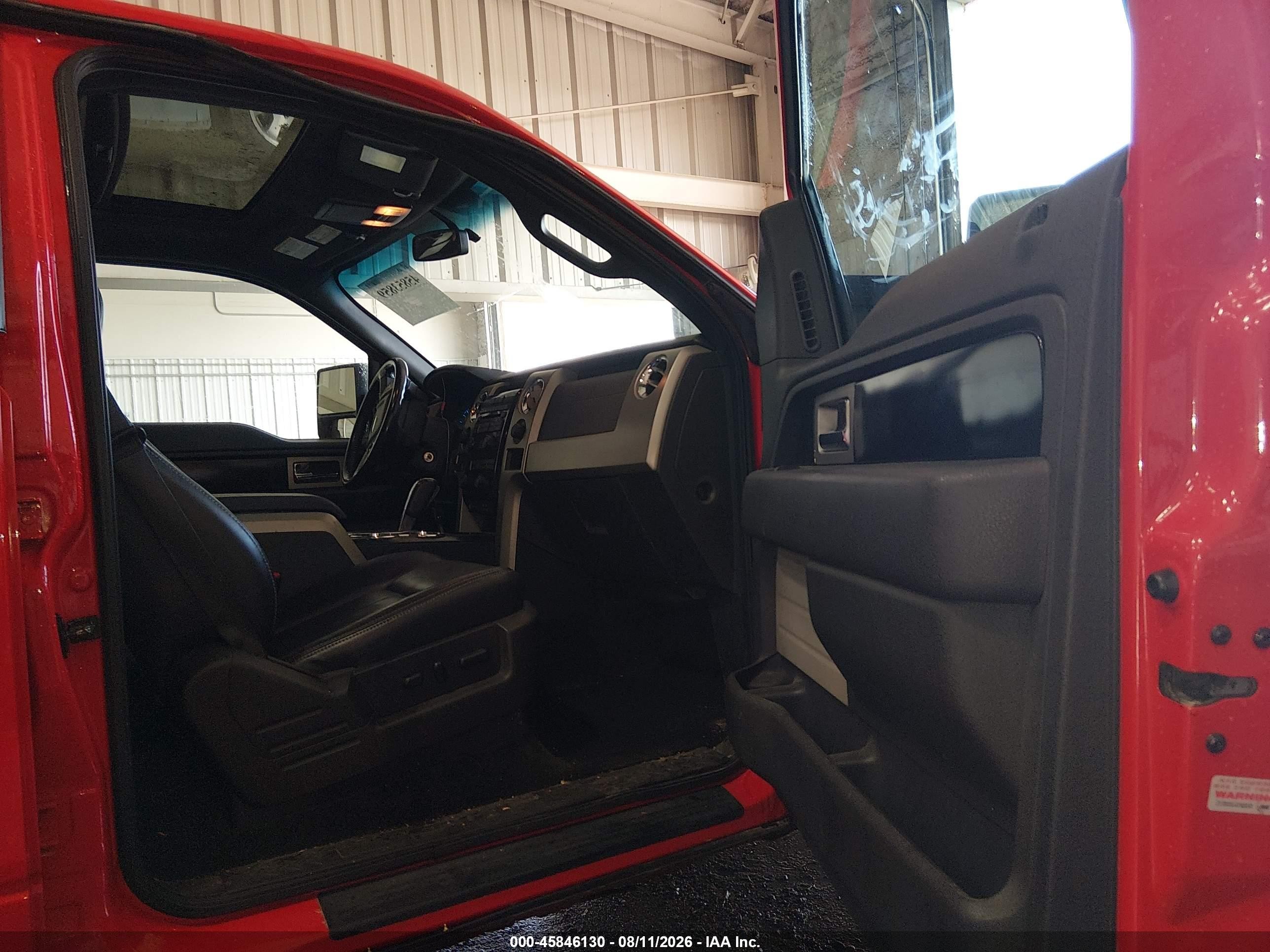 2011 Ford F-150 Fx4 Red vin: 1FTFW1ET4BFB80360
