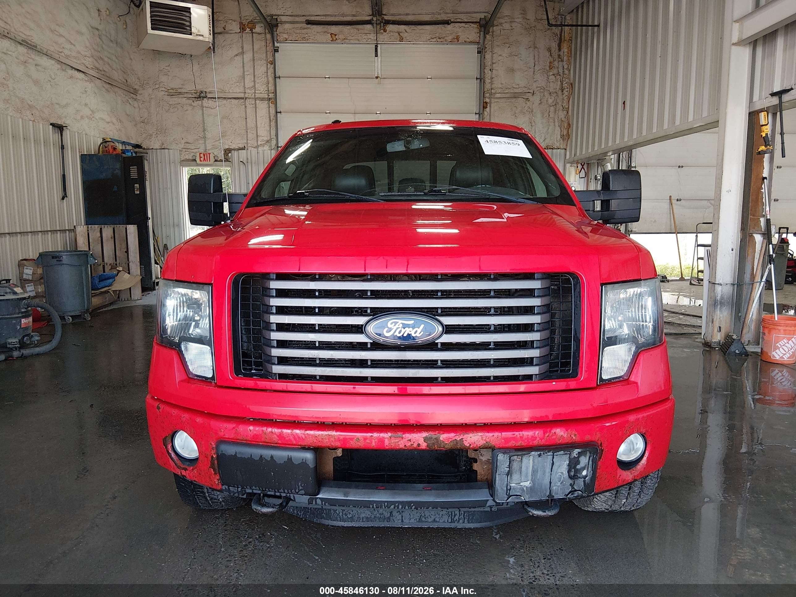 2011 Ford F-150 Fx4 Red vin: 1FTFW1ET4BFB80360